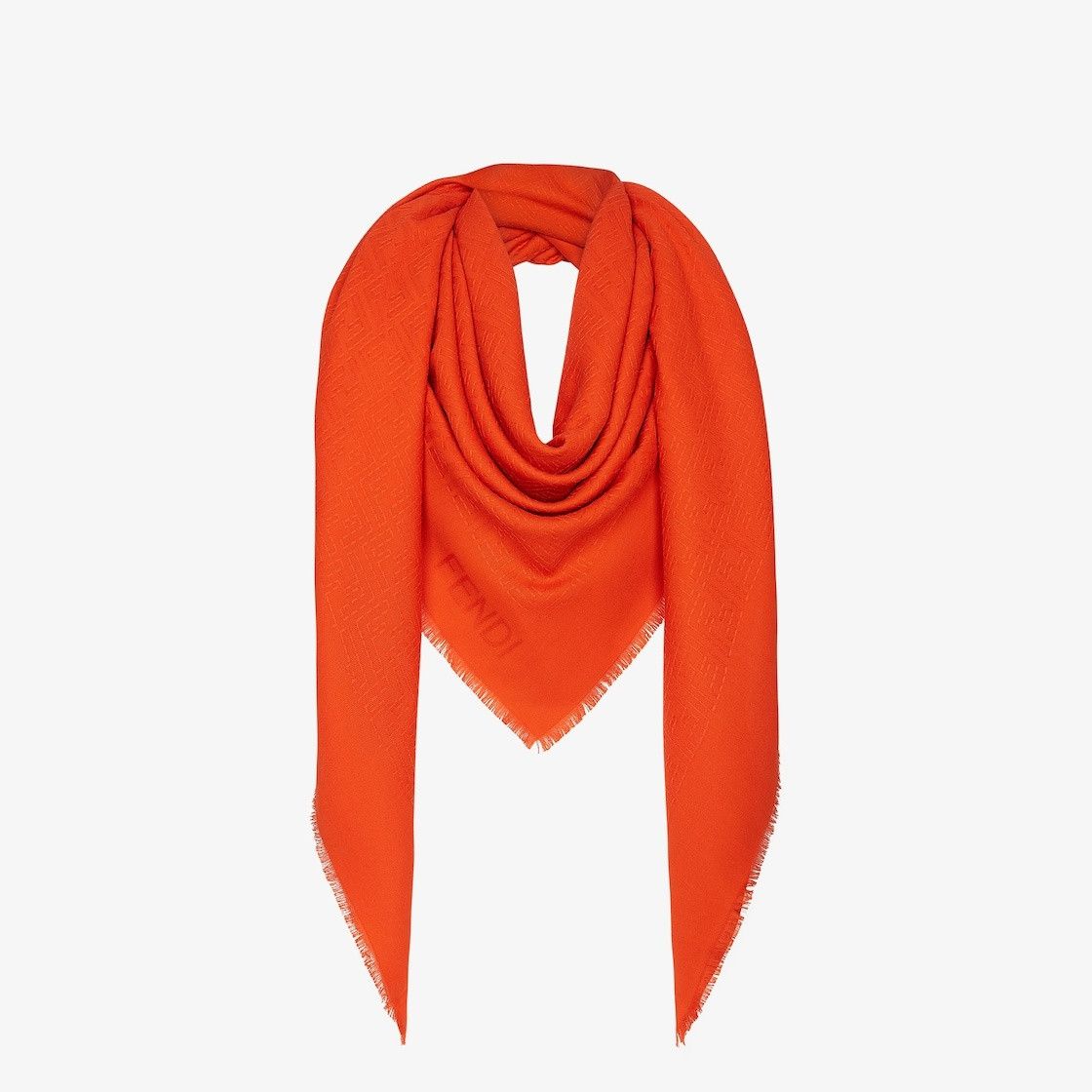 Fendi o1s1wg111224 Size: OS / FF Scarf in Orange Size ONE SIZE - 2 Thumbnail