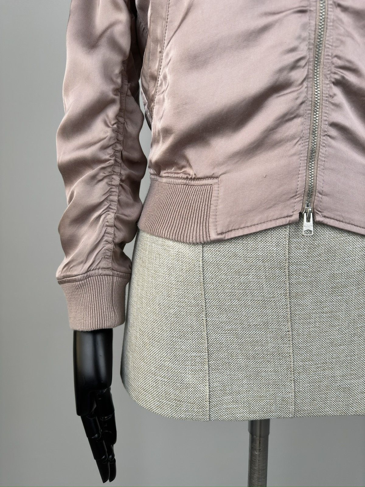 Allsaints ALLSAINTS MA-1 Kuma Bomber Jacket 100% Rayon Size XS / US 0-2 / IT 36-38 - 11 Thumbnail