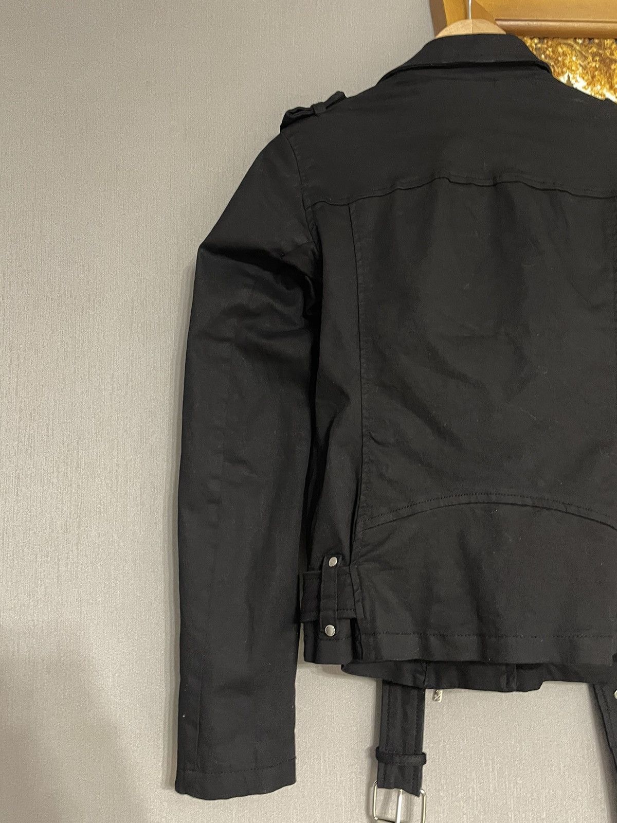 Tripp NYC Tripp Nyc Crazy Cotton Biker Black Jacket Opium Y2K Gothic Size S / US 4 / IT 40 - 20 Thumbnail