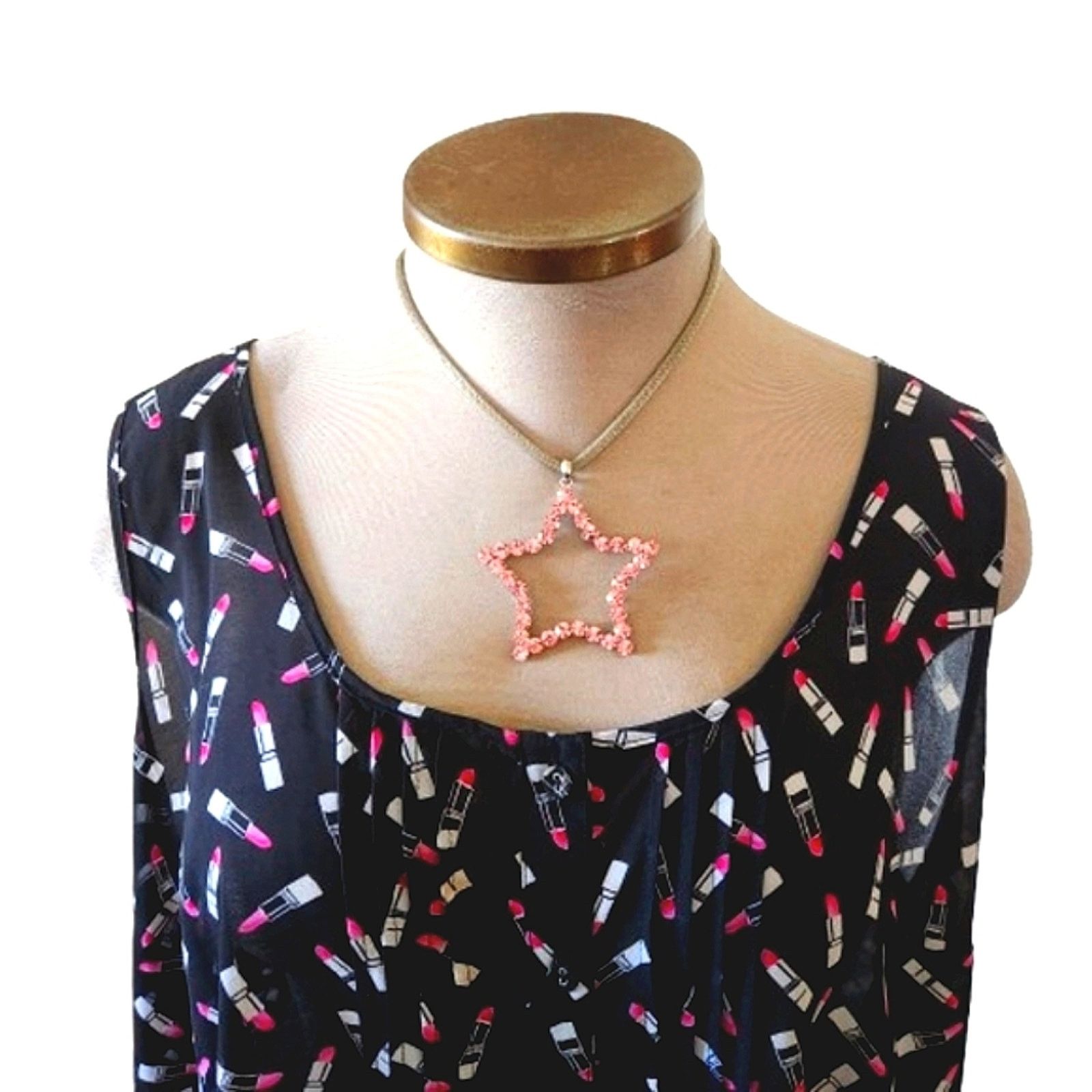 Torrid TORRID ☆ PINK LIPSTICK ☆ PETAL BACK TANK ☆ 4x ☆ NWT Size 4XL / US 24-26 - 4 Thumbnail