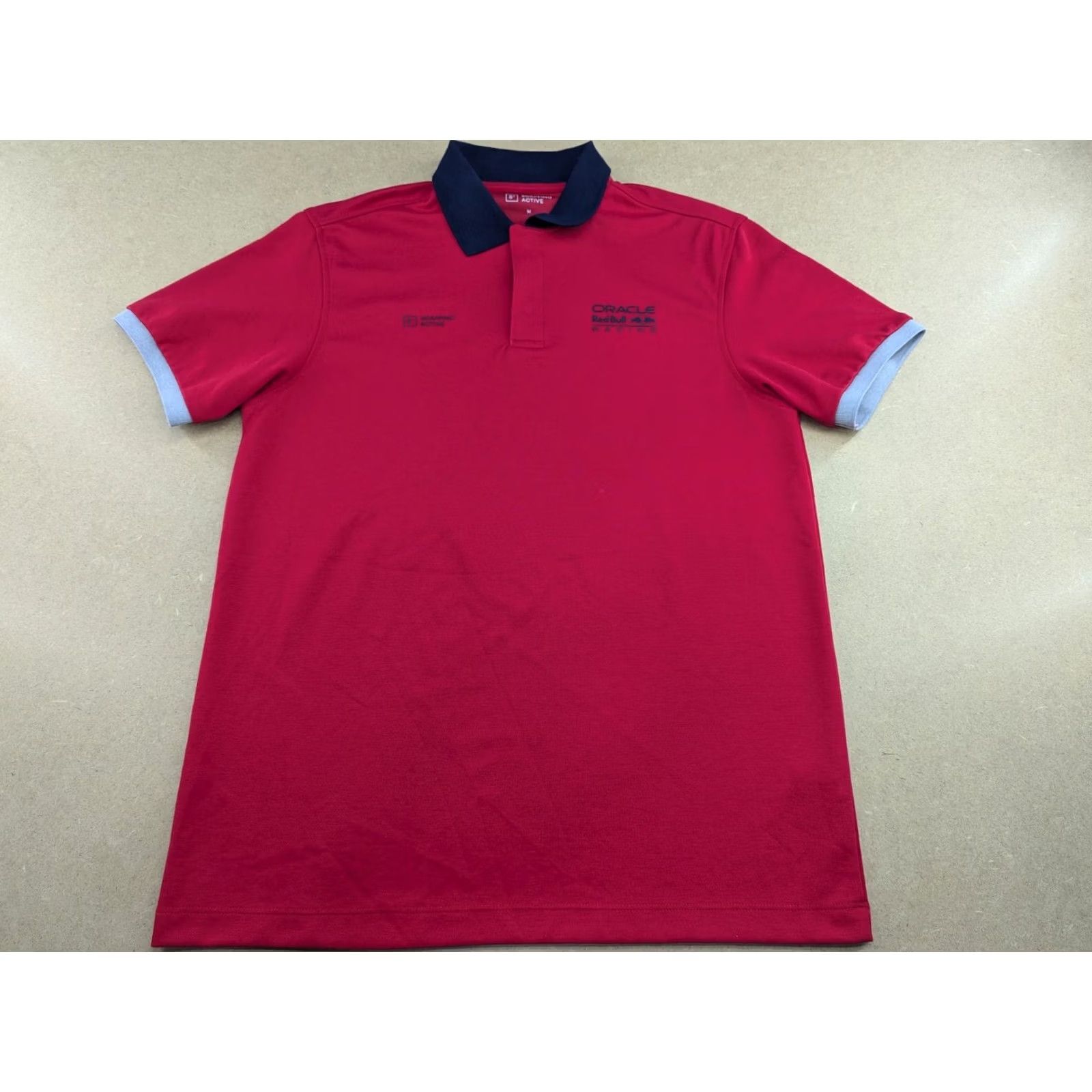 Vintage Red Bull Scappino Active Mens Polo Shirt Short Sleeve Collared Medium Red Racing Oracle Polo Shirt Mens Regular XS? Size US M / EU 48-50 / 2 - 2 Thumbnail