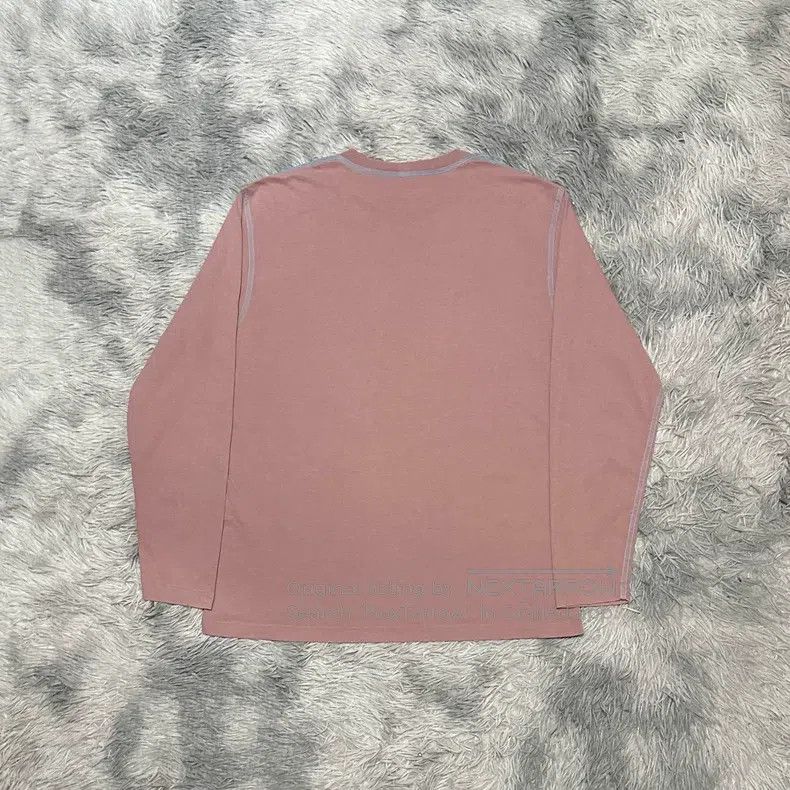 Stone Island Stone Island Compass Embroidered Logo Long Sleeve T-Shirt Size US XL / EU 56 / 4 - 2 Thumbnail