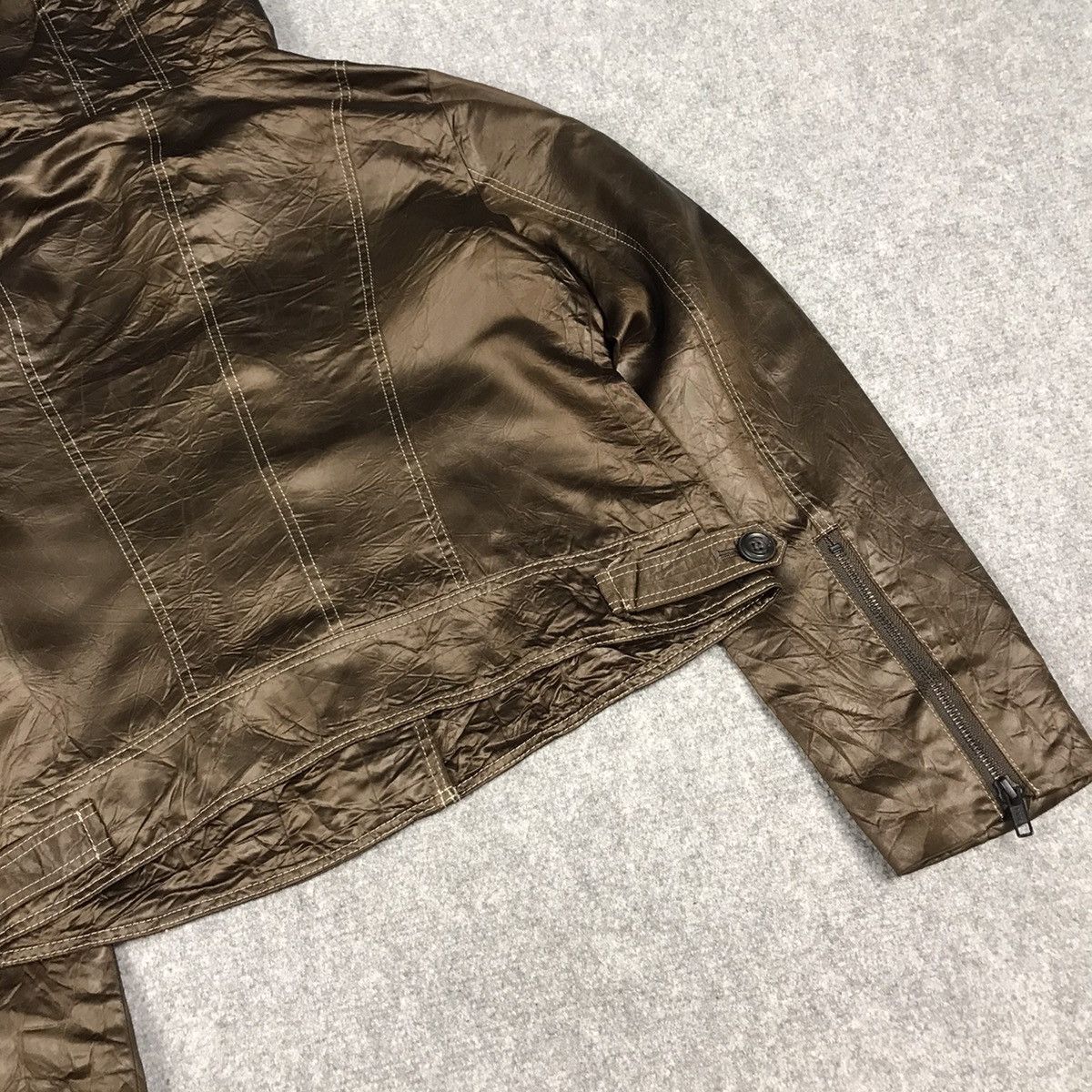 Japanese Brand DESVISIO CROPPED JACKET MADE IN JAPAN Size M / US 6-8 / IT 42-44 - 9 Thumbnail