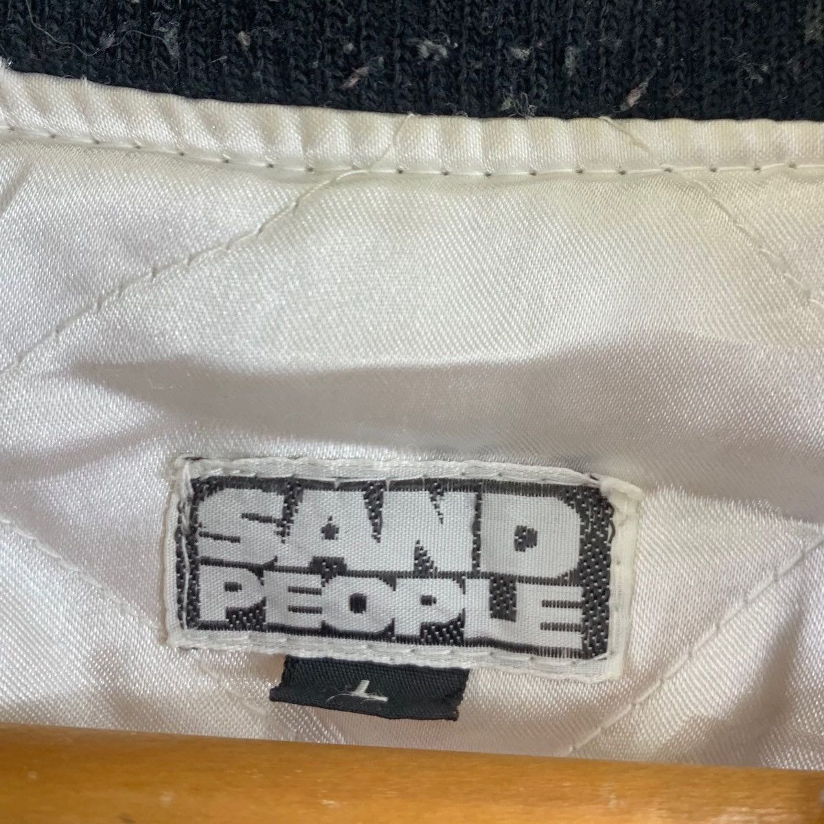 Vintage Vtg SAND PEOPLE SUKAJAN Native Motif Bomber Jacket Size L / US 10 / IT 46 - 5 Thumbnail
