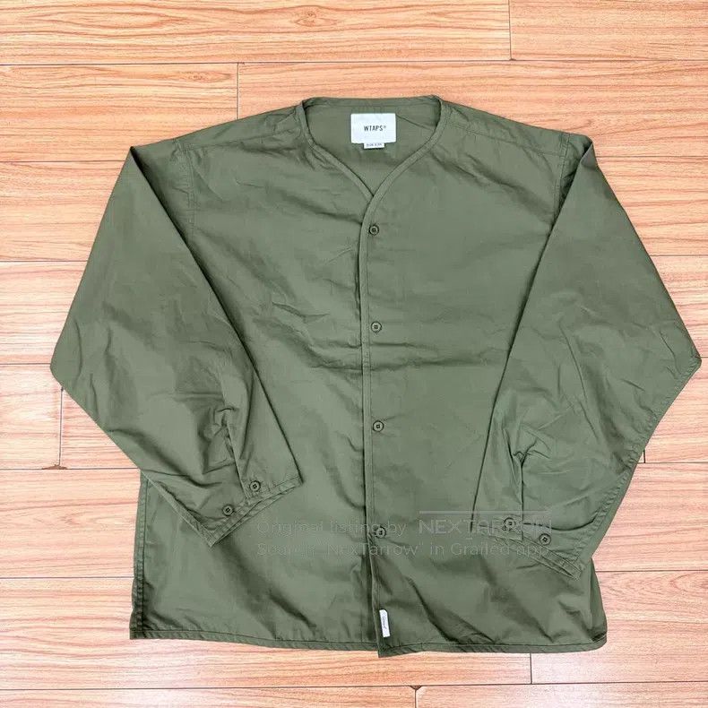 Wtaps Wtaps Casual long-sleeve collarless shirt Size US XL / EU 56 / 4 - 1 Thumbnail