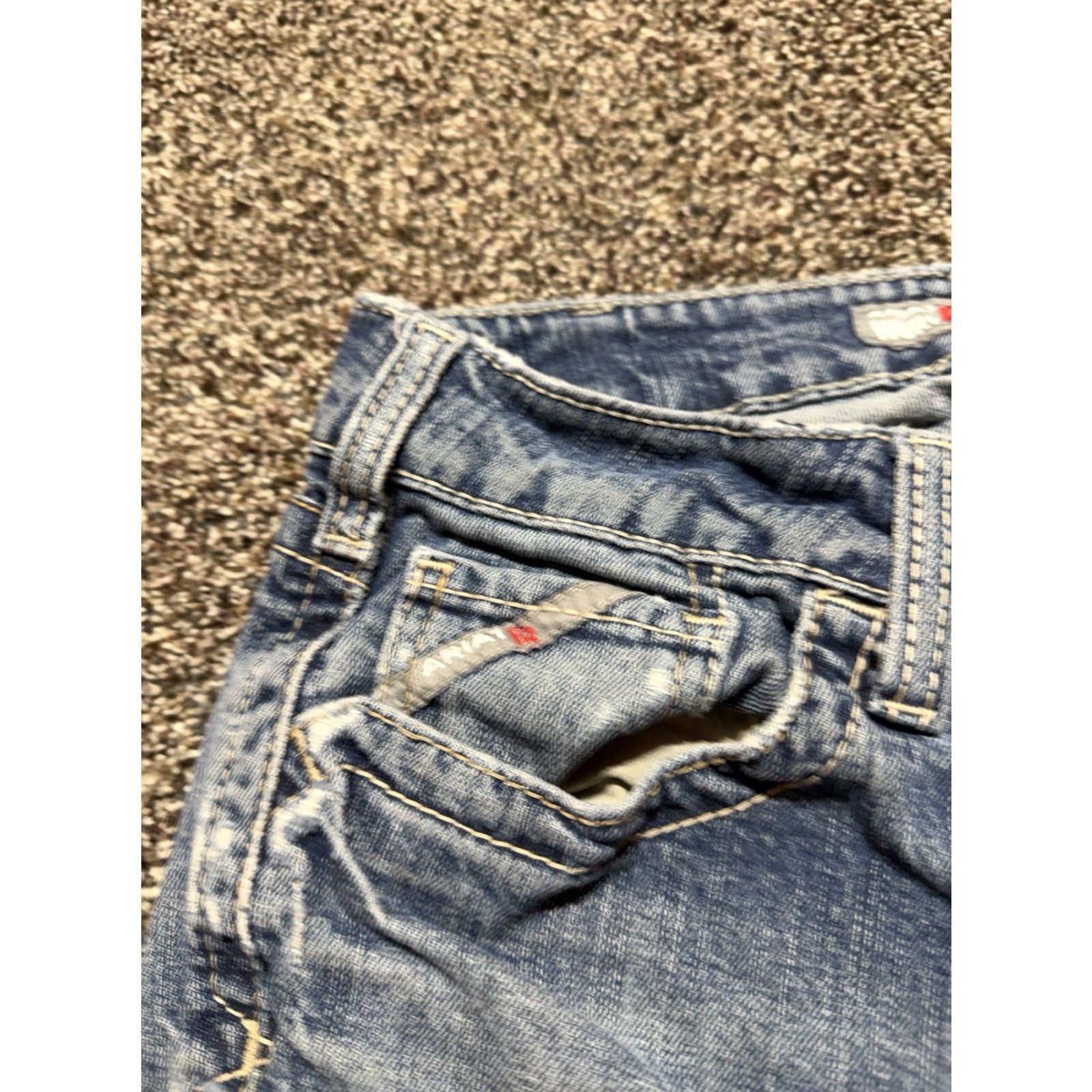 Ariat Ariat Flame-Resistant Women's Jeans Size 26 Blue Denim 28x30 Bootcut 5-Pocket Zip Mid Rise Regular Cotton Denim Jeans Womens Size 28" / US 6 / IT 42 - 3 Thumbnail