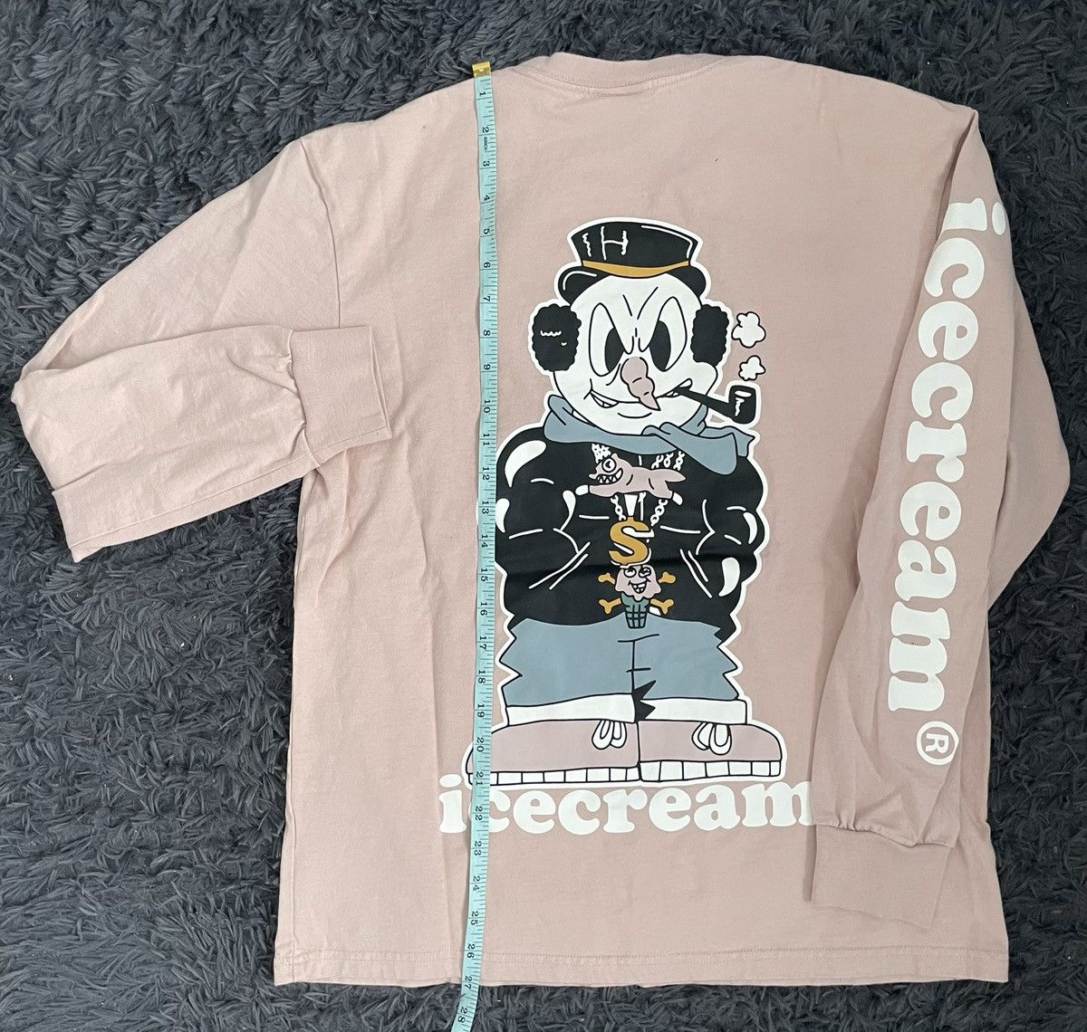 Icecream MEN SIZE SMALL ICECREAM ICE CREAM NO FLAKES LS KNIT ROSE Size US S / EU 44-46 / 1 - 2 Thumbnail
