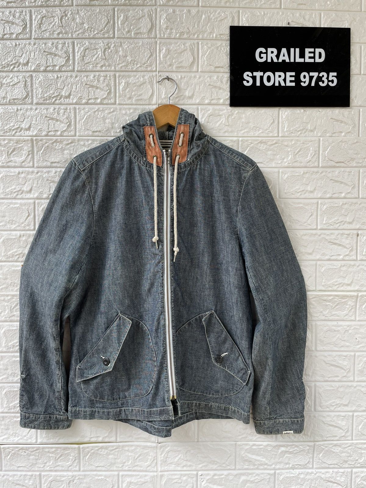 Japanese Brand Vintage OshKosh Denim Jacket Size US L / EU 52-54 / 3 - 1 Thumbnail