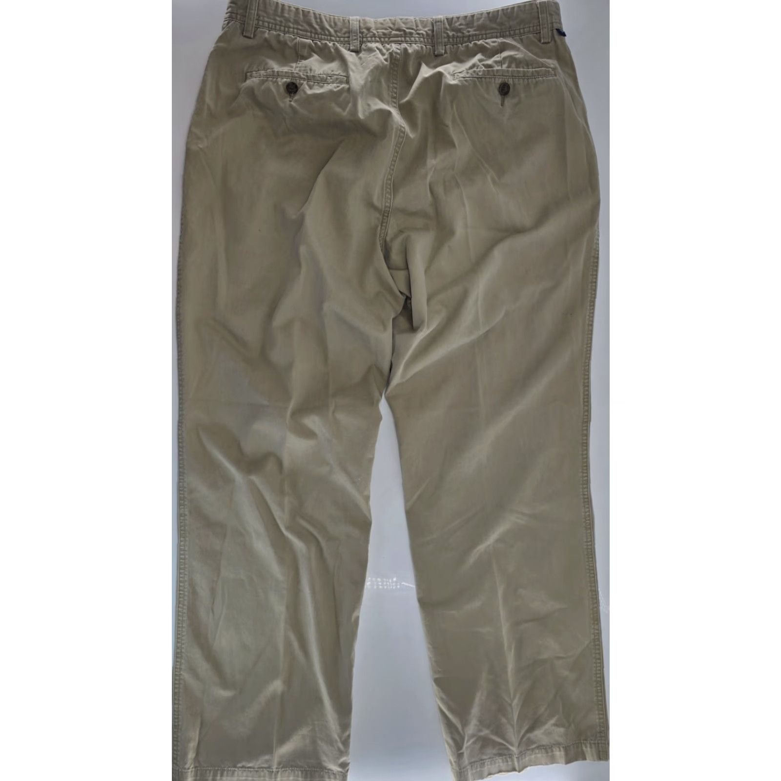 Dockers Dockers Men’s Chino Pants - Khaki - Size 38x34 - Cotton Elastane - Regular - Button Zip Pockets - Casual Business Travel Set Size US 38 / EU 54 - 2 Thumbnail