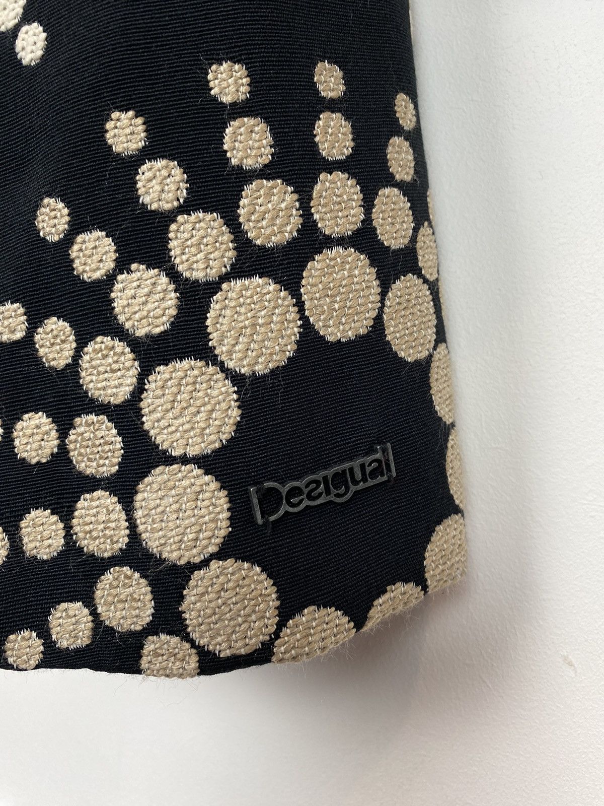Designer Vintage Desigual Geometric Pattern Mid Coat 90 Floral Jacket Size XS / US 0-2 / IT 36-38 - 3 Thumbnail
