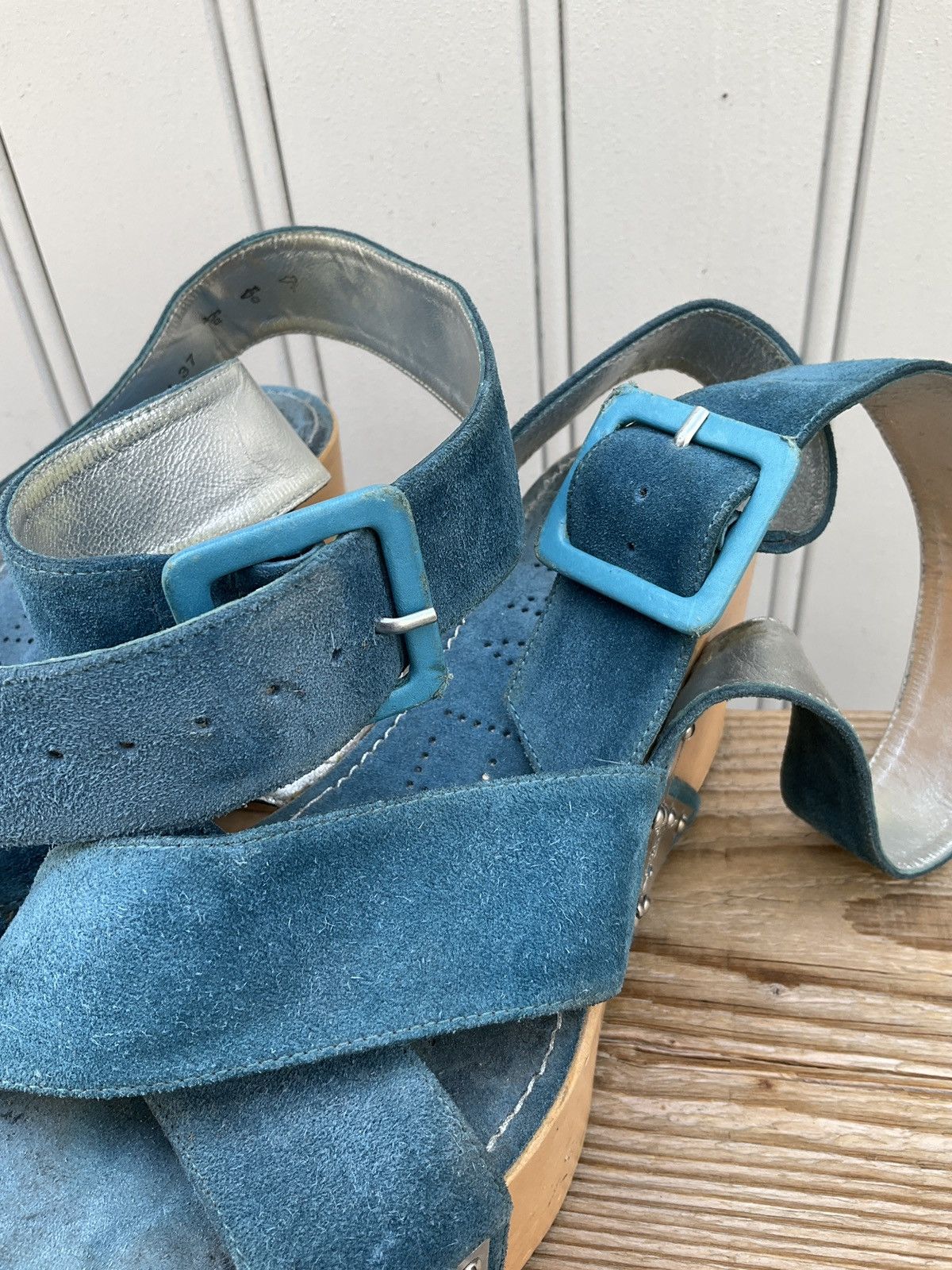Vintage Free lance platform sandals Size US 6 / IT 36 - 9 Thumbnail