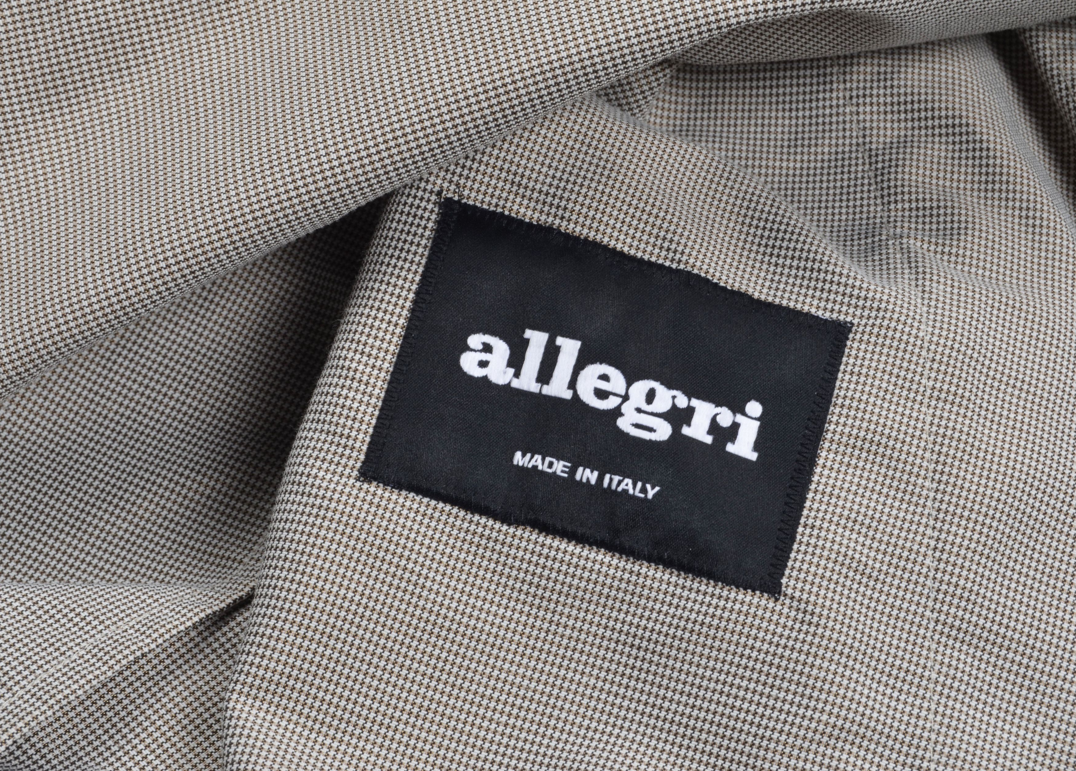 Allegri Men's Allegri Belted Gray Double Breasted Trench Coat Size US M / EU 48-50 / 2 - 7 Thumbnail