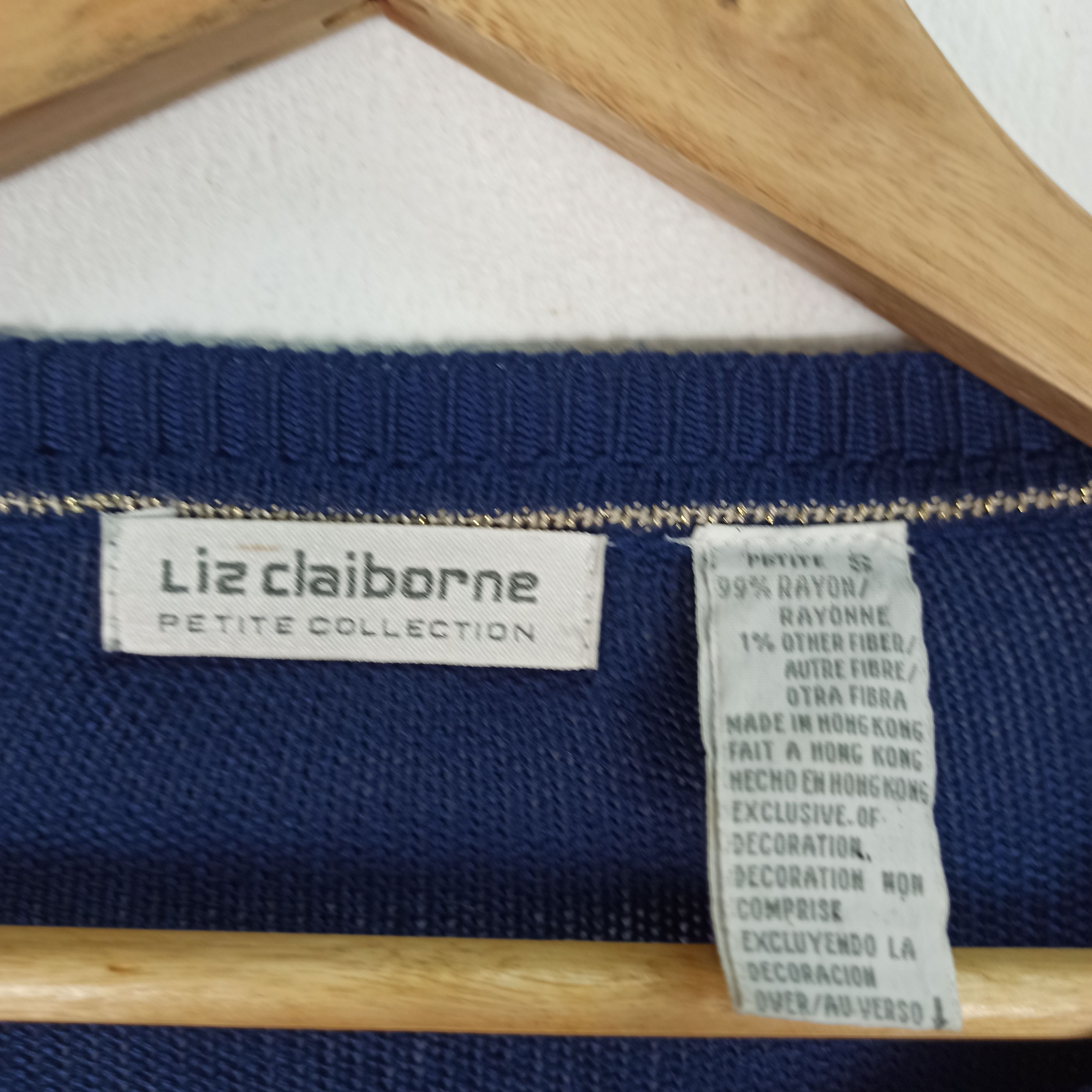 Aran Isles Knitwear 🔥STEAL🔥 Knitwear Liz Claiborne Designer American Size S / US 4 / IT 40 - 8 Thumbnail