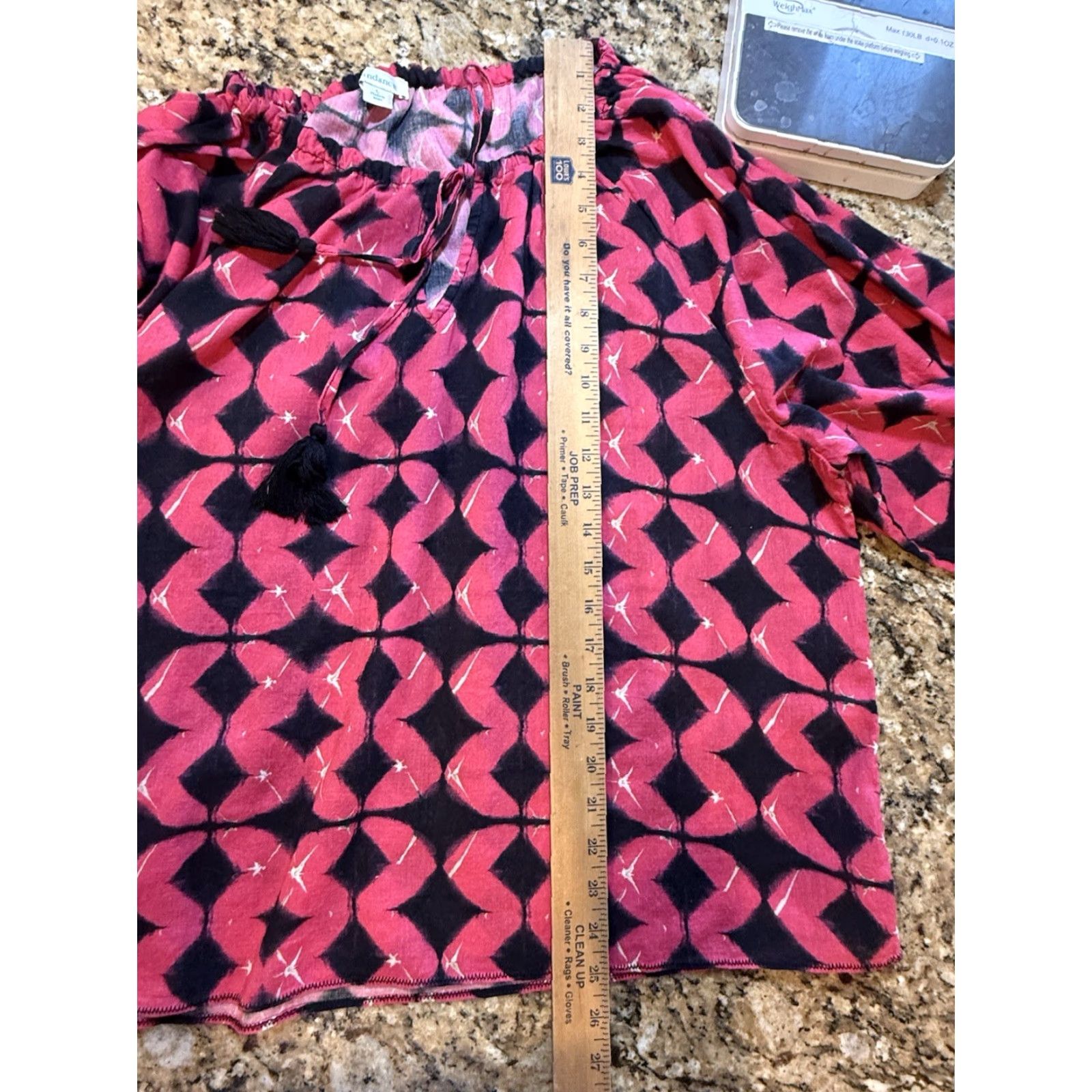 Vintage VINTAGE Sundance Blouse Women Large L Pink Embroidered Boho Batik Hyacinth Top Size L / US 10 / IT 46 - 6 Thumbnail