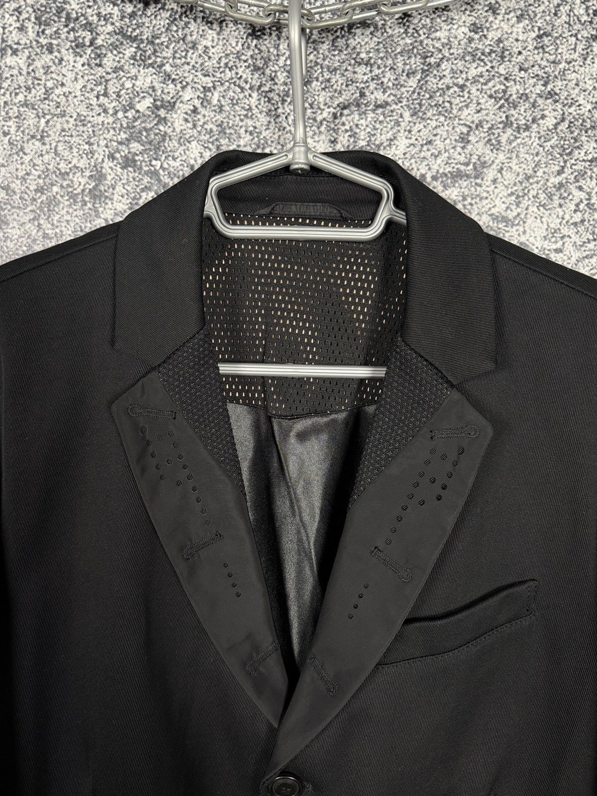 Diesel Vintage Cotton 3 Button Blazer Jacket Black Size L