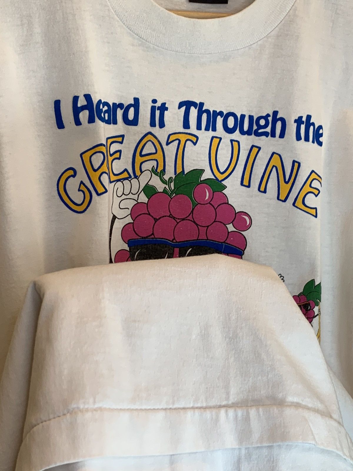 Vintage RARE Vintage Jesus Saves I Heard It Through Great Vine Shirt Size US XL / EU 56 / 4 - 4 Thumbnail