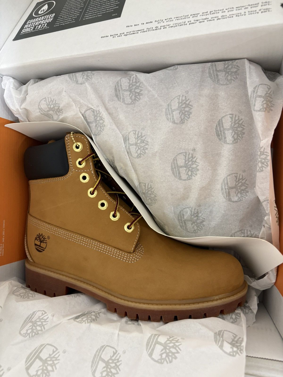 Timberland Timberland Premium 6-Inch Waterproof BootWheat Nubuck Men’s Size US 9.5 / EU 42-43 - 1 Thumbnail