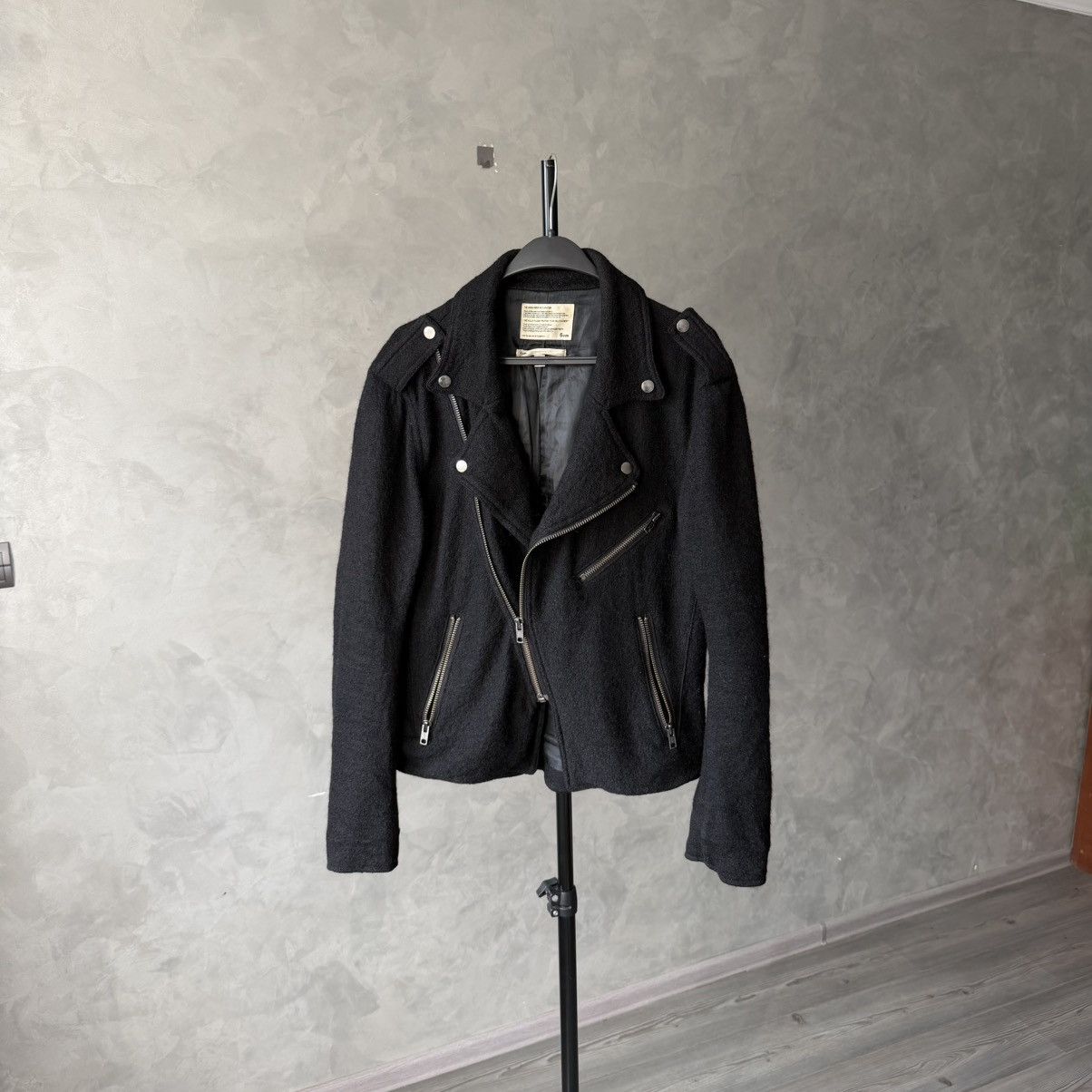 5cm 5cm Five cm Wool Biker Avantgarde Jacket Size US M / EU 48-50 / 2 - 1 Thumbnail