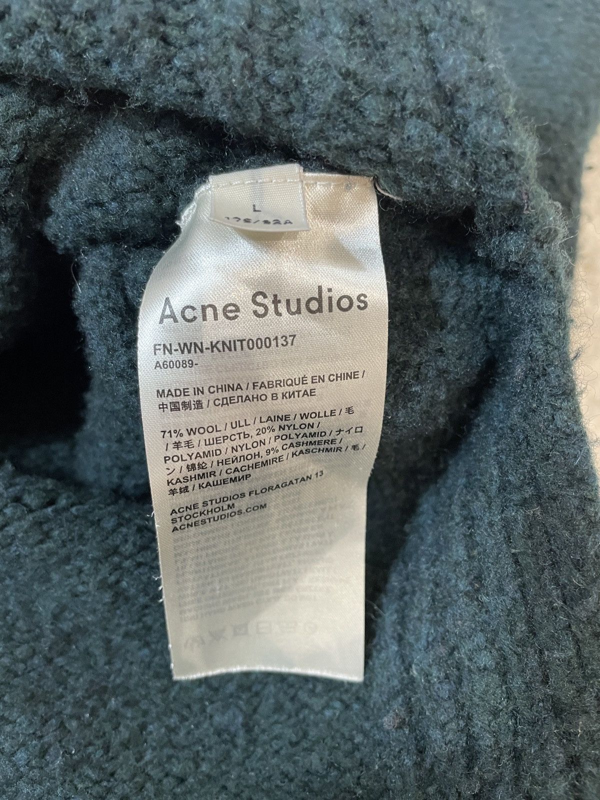 Acne Studios Acne Studios premium wool mohair sweater LARGE Size L / US 10 / IT 46 - 10 Thumbnail