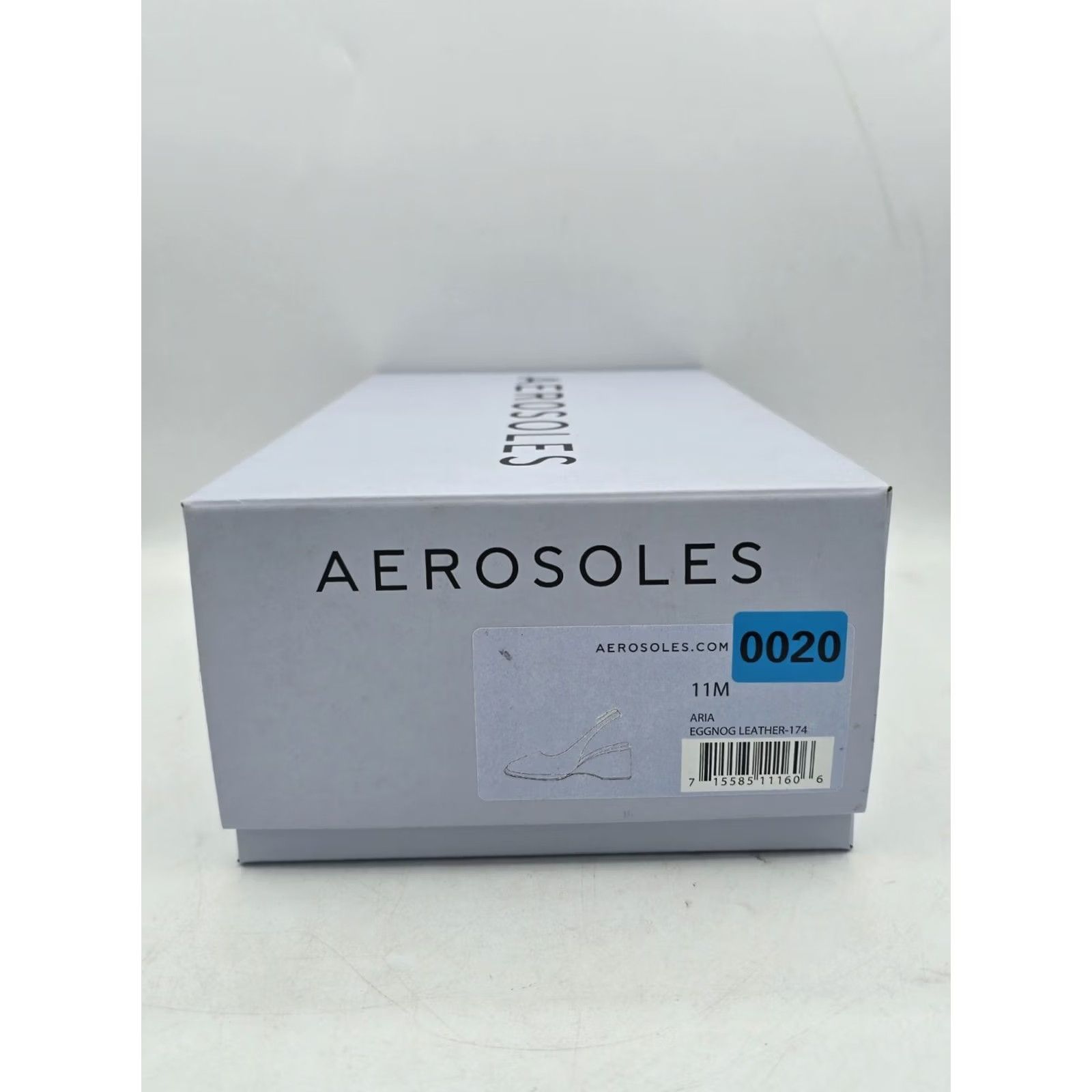 Vintage Aerosoles Aria Women's Heels Eggnog Leather Size 11 M Size US 11 / IT 41 - 2 Thumbnail