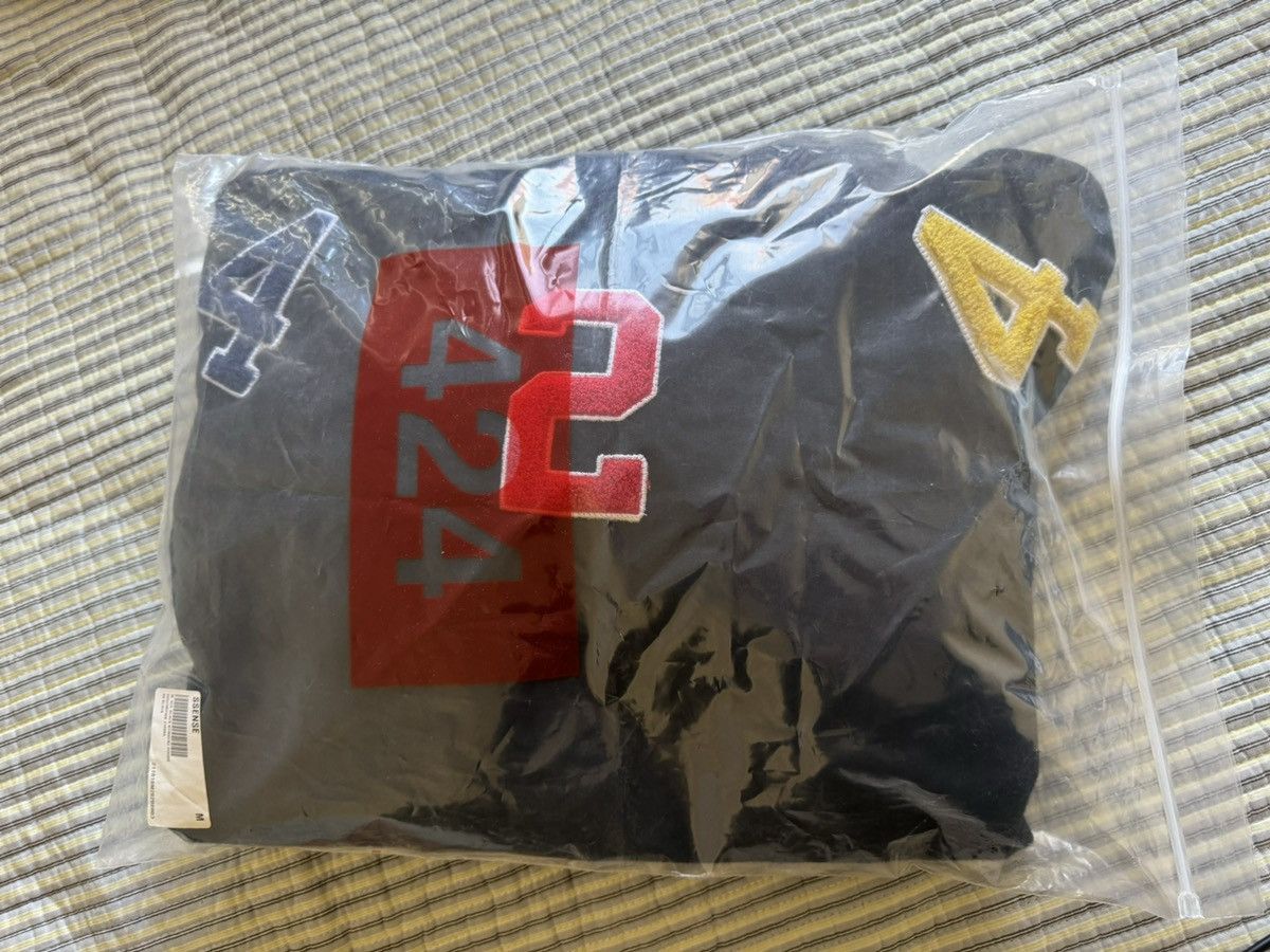 424 424 Black Numbers Hoodie Size US M / EU 48-50 / 2 - 6 Thumbnail