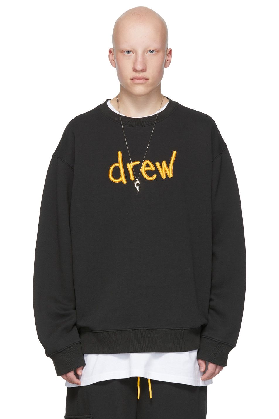 Drew House Drew House Black Scribble Crewneck Sweatshirt L Size US L / EU 52-54 / 3 - 2 Thumbnail