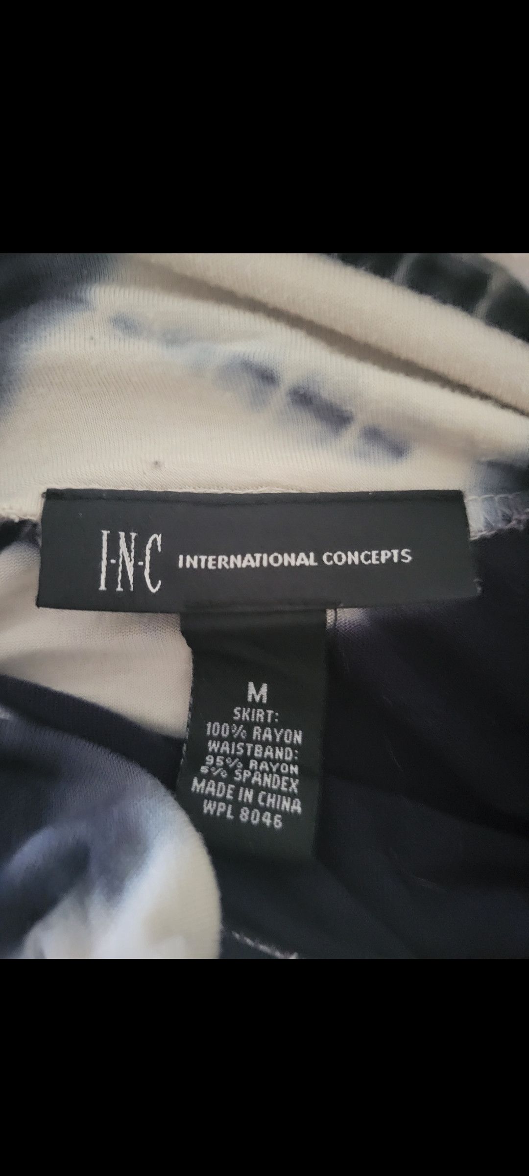 I.N.C IInternational Concepts Dress to Skirt Tie-Dye Stud Detail Size M / US 6-8 / IT 42-44 - 9 Thumbnail