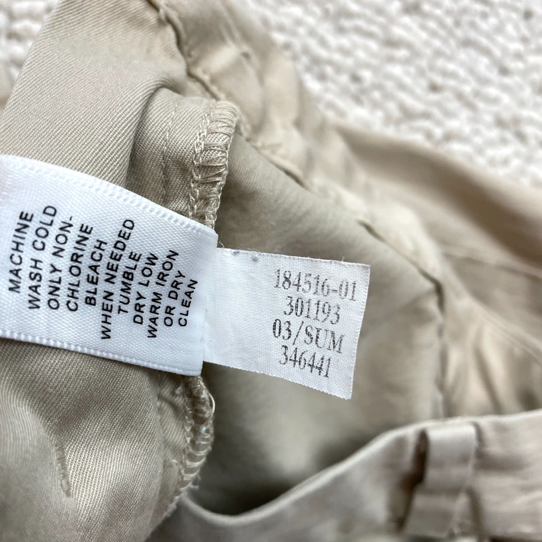 Banana Republic Banana Republic Harrison Pants Womens 2 Straight Ankle Khaki Tan Stretch 28x24 Size 26" / US 2 / IT 38 - 5 Thumbnail