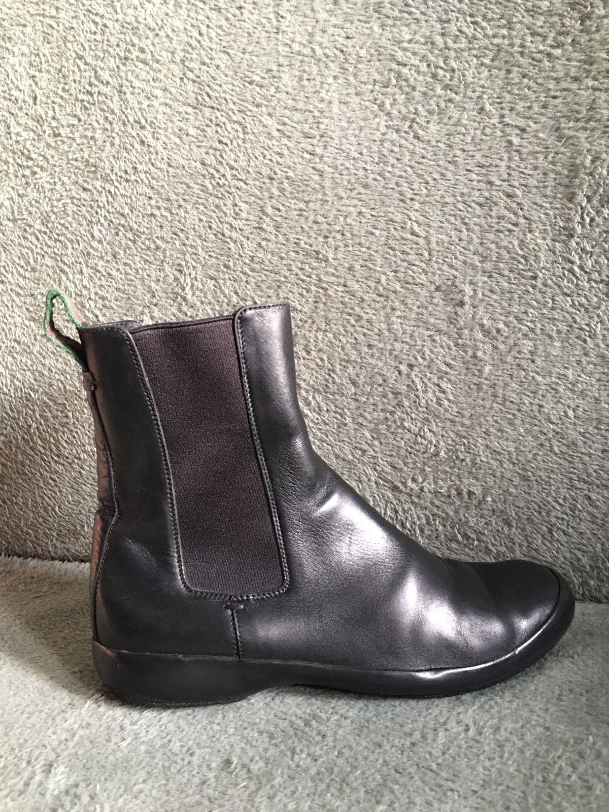 Gucci GUCCI Black Leather Chelsea Ankle Boots Size EU 37 Size US 7 / IT 37 - 9 Thumbnail