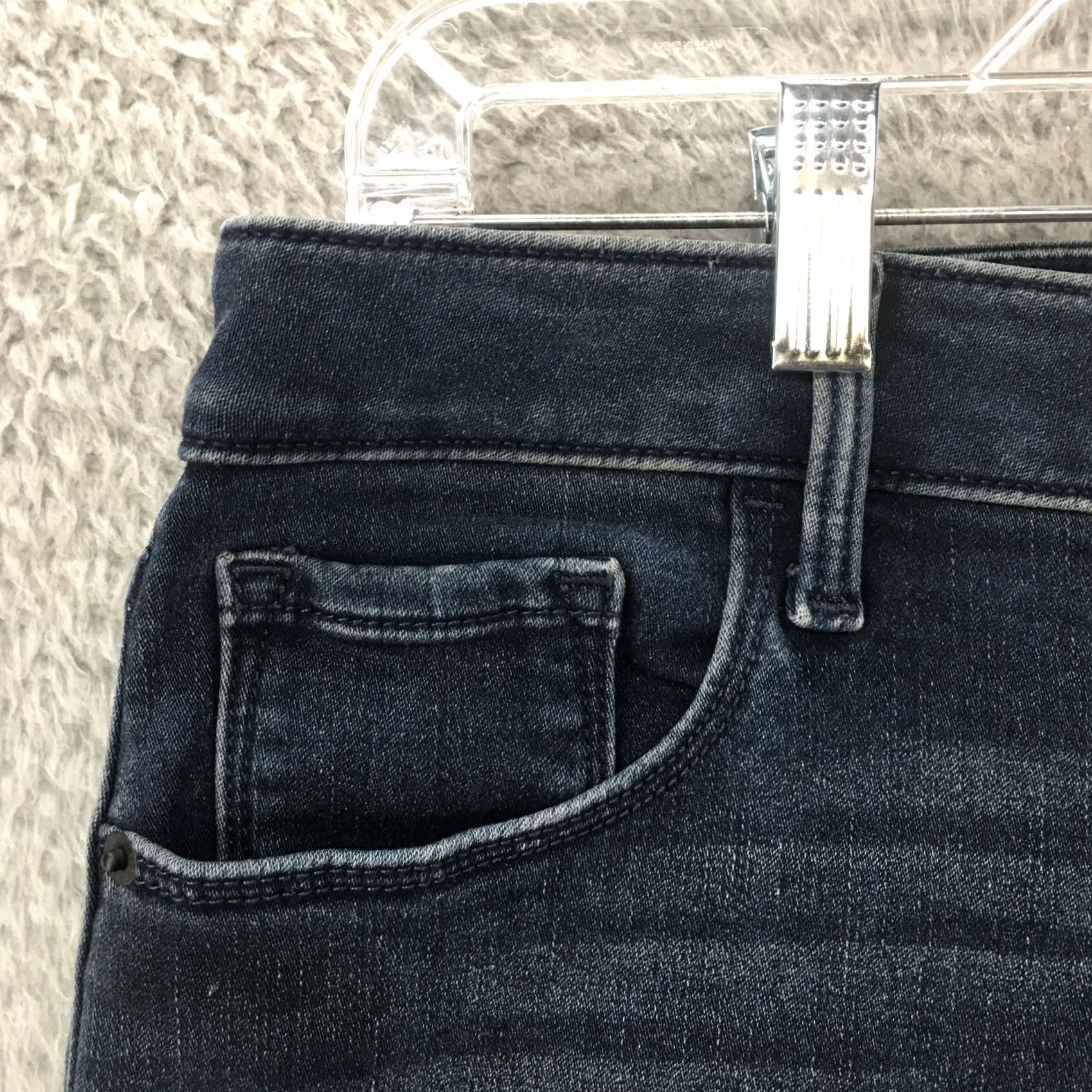 Old Navy Old Navy Rockstar Super Skinny Jeans Womens 16 Denim Zip Fly Blue Jeans Womens 16 Regular 34x28 Fast Shipping Size 38" / US 16 / IT 52 - 3 Thumbnail