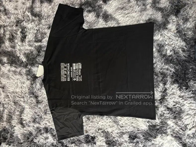 Balenciaga Balenciaga Letter Logo Geometric Pattern Print Round Neck Size XS / US 0-2 / IT 36-38 - 2 Thumbnail