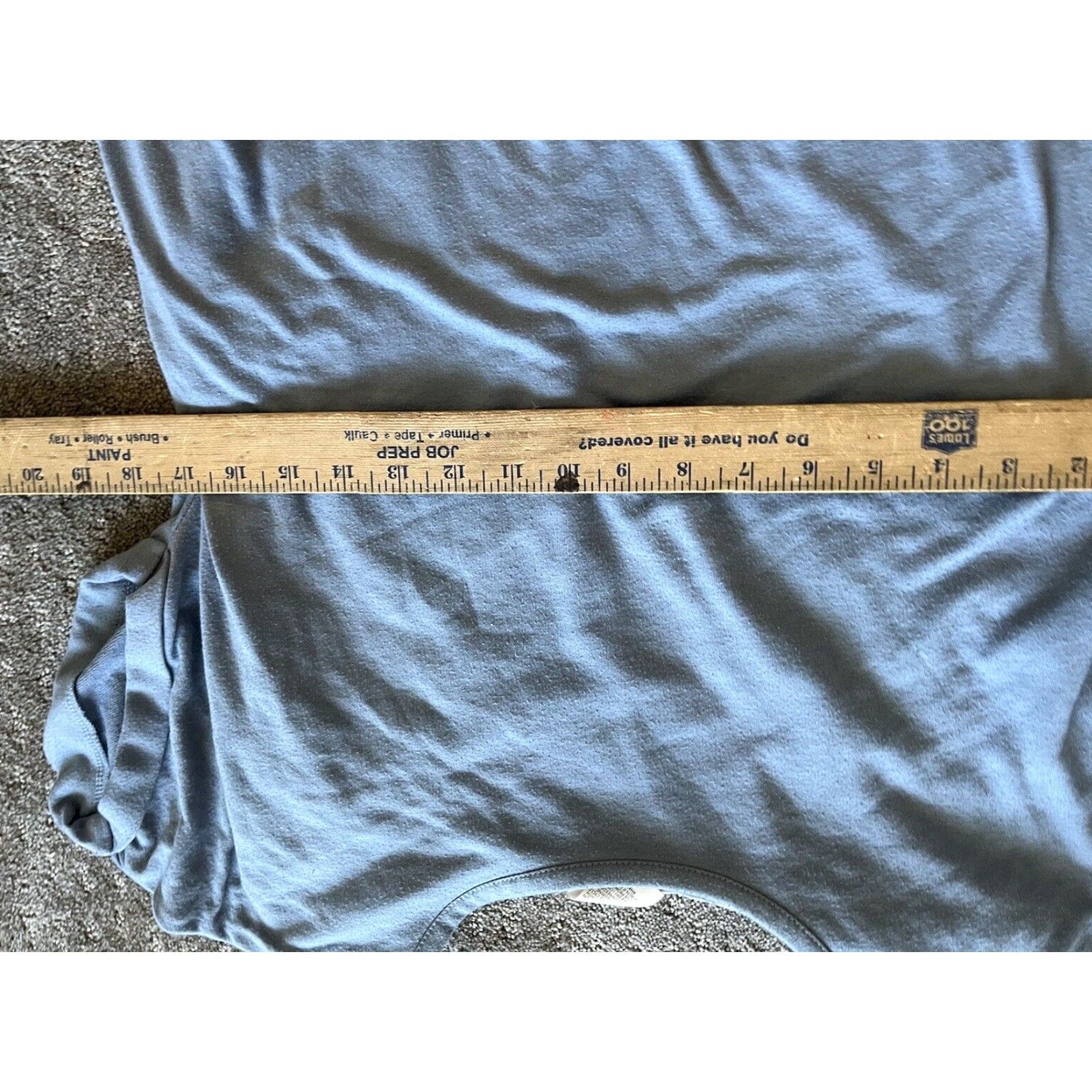 Lucky Brand LUCKY BRAND Blue Short Sleeve Tee Pajama Top Scoop Neck Large Womens Pajama Top Tee Cozy Soft Stretch Knit Knit Polyester Spandex Shirt Sleepwear Size L / US 10 / IT 46 - 4 Thumbnail