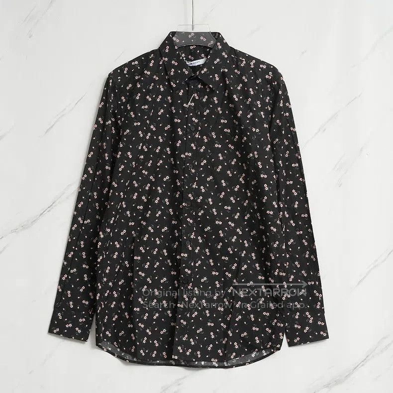 Givenchy Givenchy Floral Long Sleeve Shirt Size US S / EU 44-46 / 1 - 1 Thumbnail