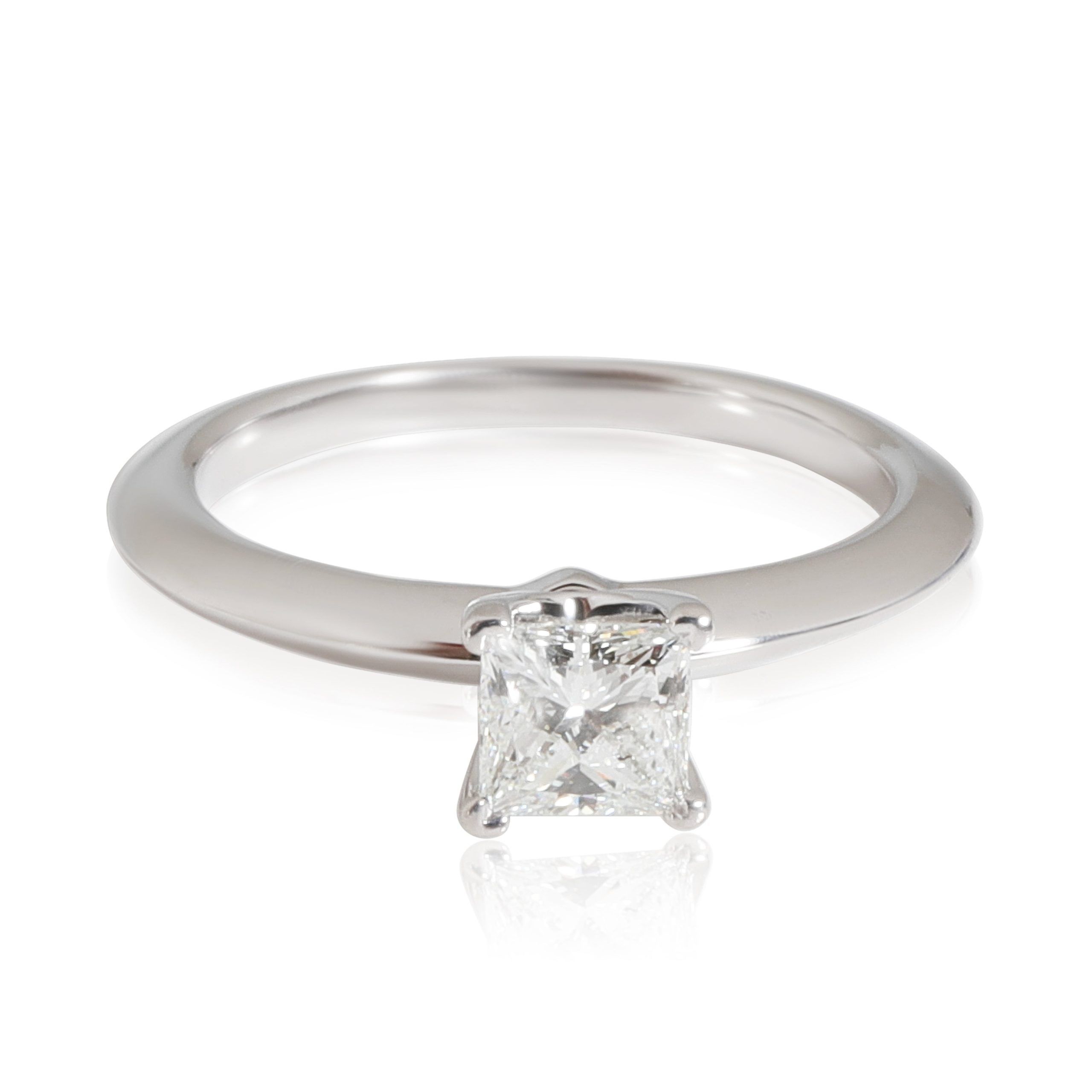 Tiffany & Co. Tiffany & Co. Diamond Engagement Ring in Platinum I VS2 0.40 CTW Size ONE SIZE - 1 Preview