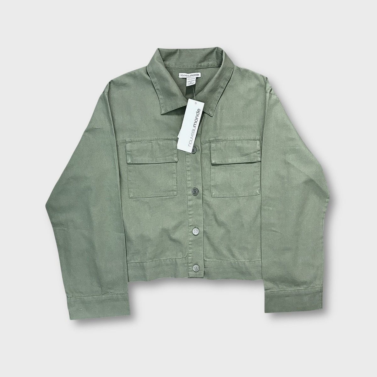Other NouveauMonde Kaktus Women Green Utility Jacket XL Size XL / US 12-14 / IT 48-50 - 8 Thumbnail