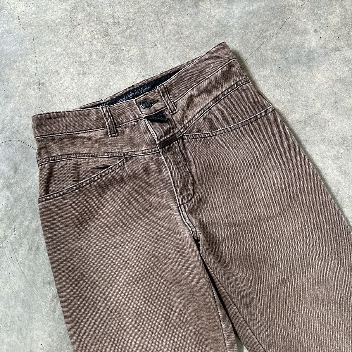 Marithe + Francois Girbaud 2000s Marithe Francois Girbaud Bootcut Jeans Brown Size US 29 - 3 Thumbnail
