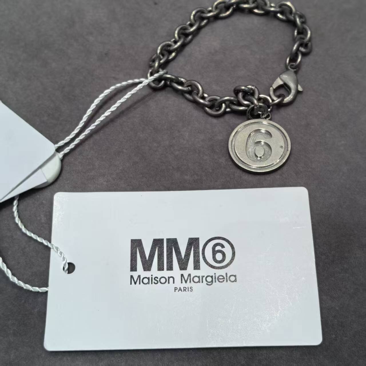 Maison Margiela New MM6 by Maison Margiela Silver Bracelet Unisex Size ONE SIZE - 5 Thumbnail