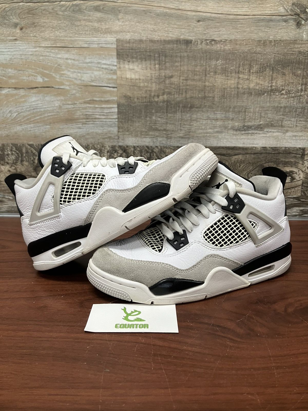 Jordan Brand Jordan 4 Retro Military Black GS Size 7y Grailed
