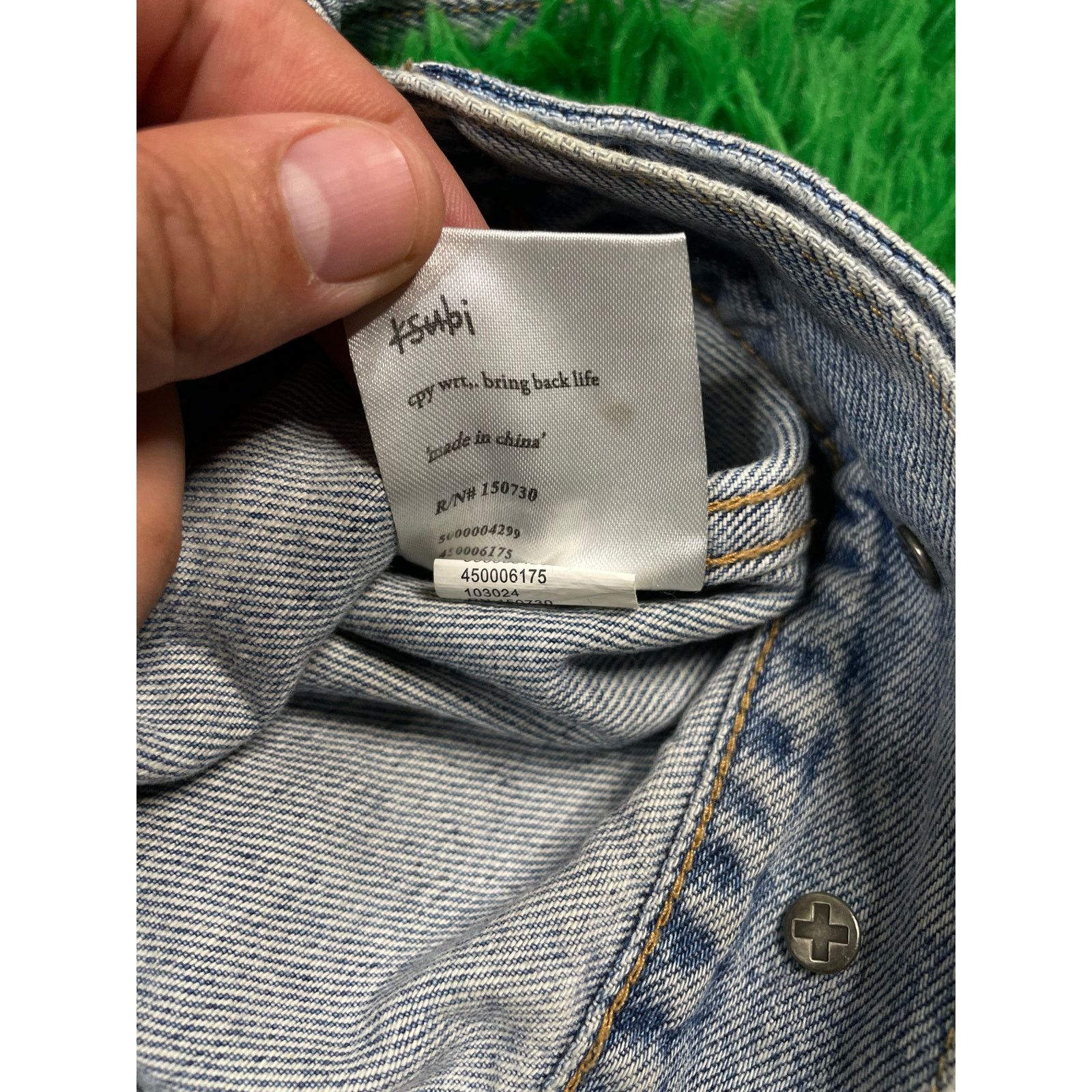 Ksubi Ksubi Jean Jacket Blue Small Used Size US S / EU 44-46 / 1 - 4 Thumbnail
