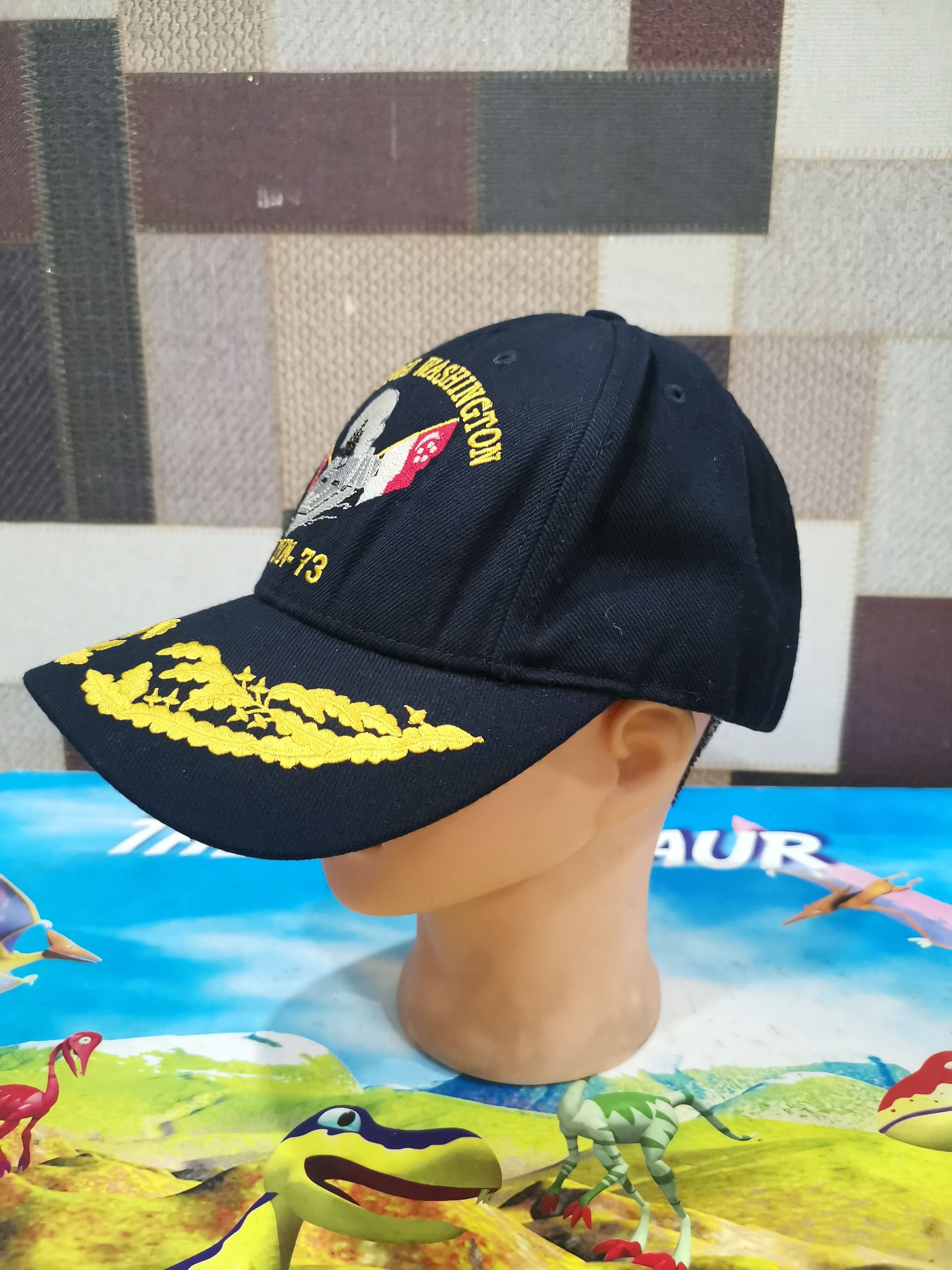 Vintage Vintage USS GEORGE WASHINGTON CVN-73 Hats Size ONE SIZE - 2 Thumbnail