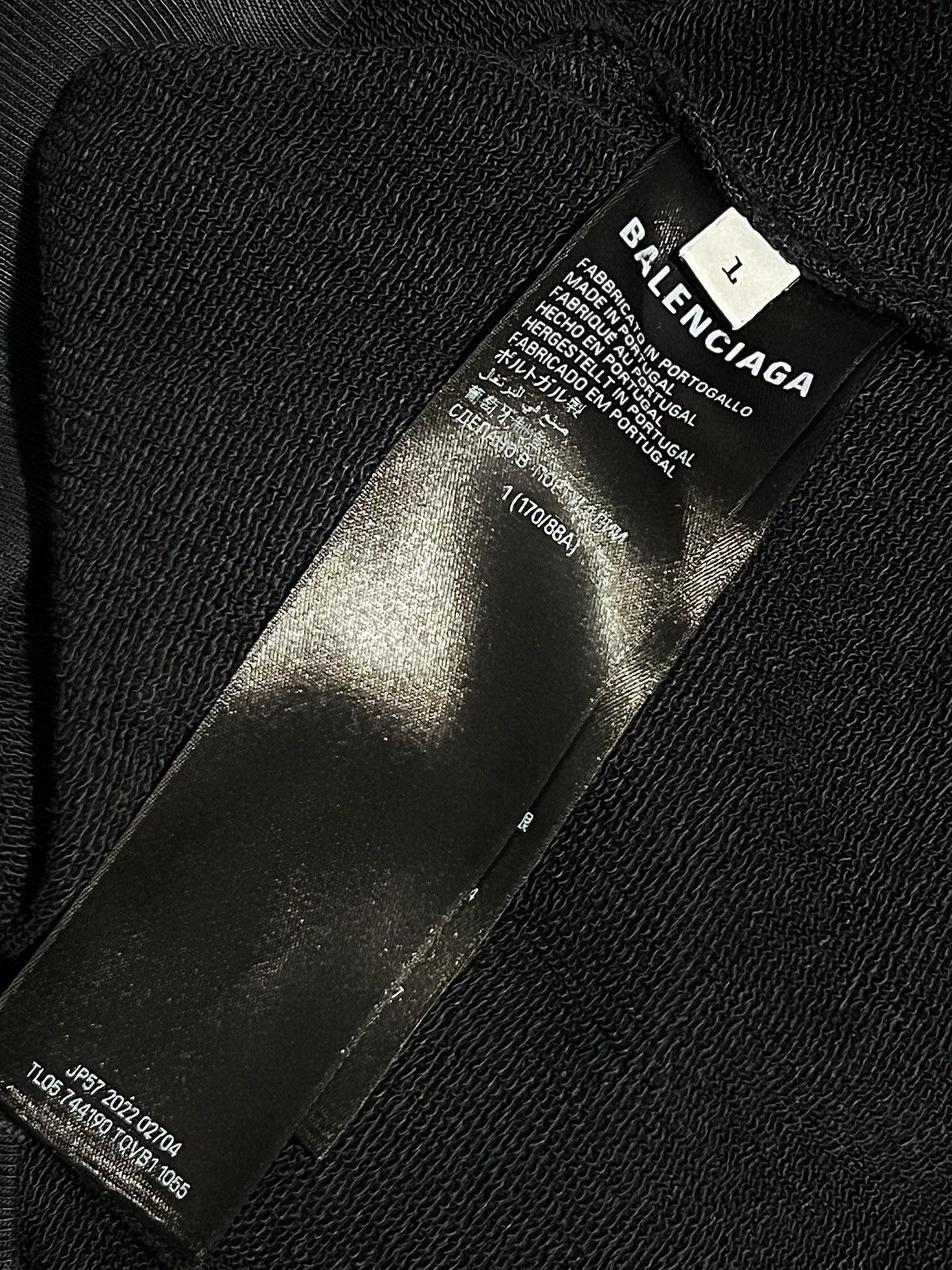 Balenciaga Balenciaga Tape Hoodie Size US S / EU 44-46 / 1 - 7 Thumbnail