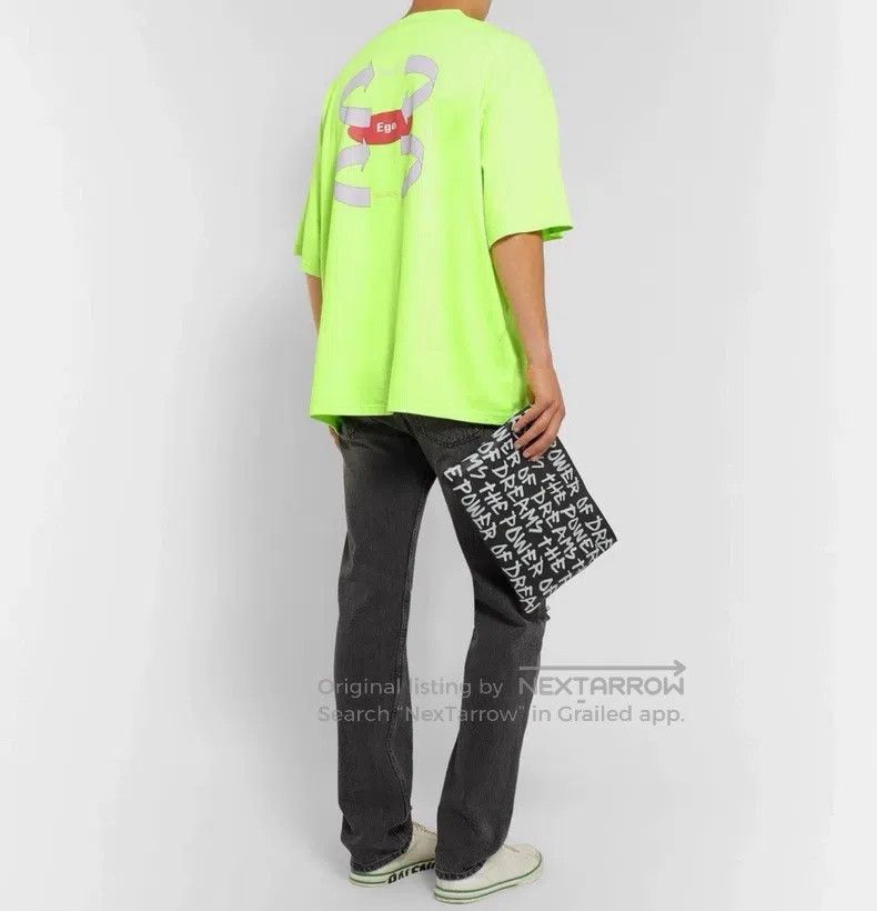 Balenciaga Balenciaga Fluorescent green short-sleeve T-shirt Size US S / EU 44-46 / 1 - 7 Thumbnail