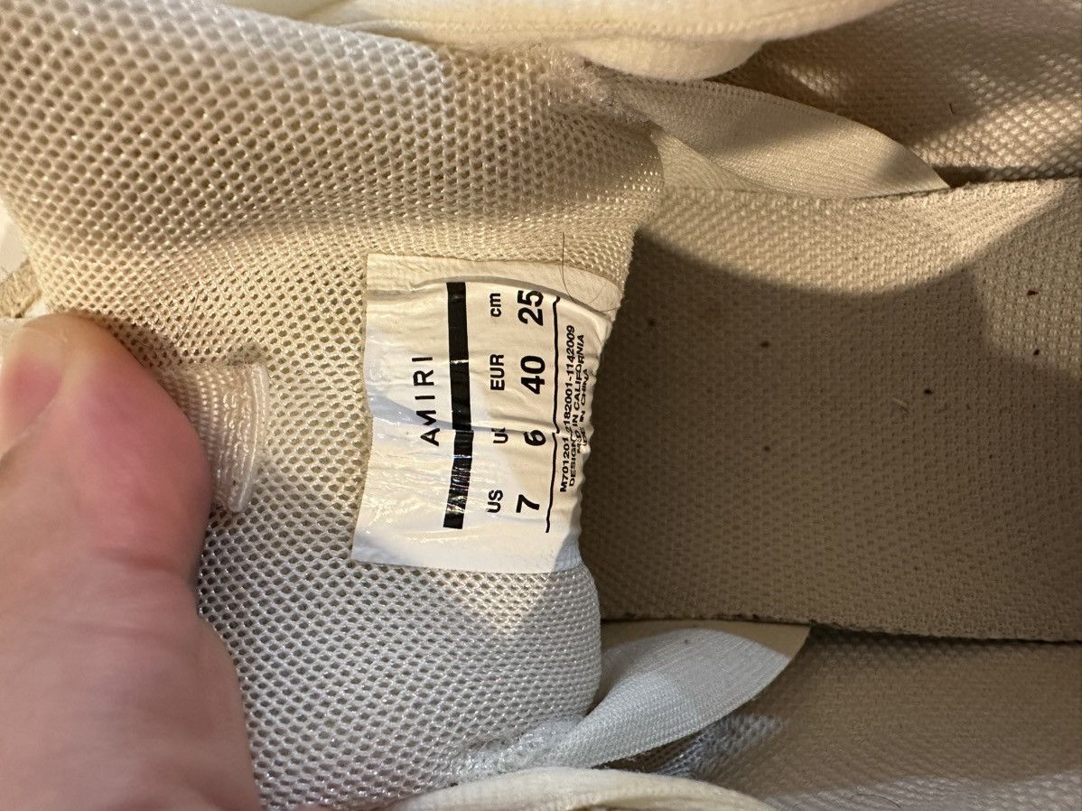 Amiri Amiri bones Size US 7 / EU 40 - 7 Thumbnail