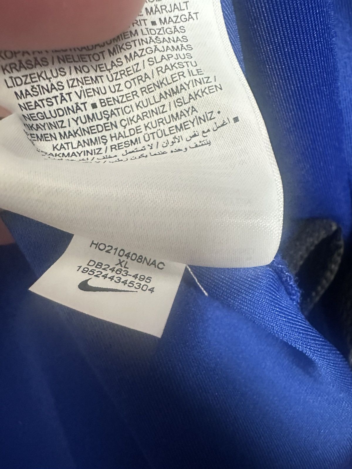 Nike New York Knicks Nike City Edition Showtime Jacket Size US XL / EU 56 / 4 - 4 Thumbnail