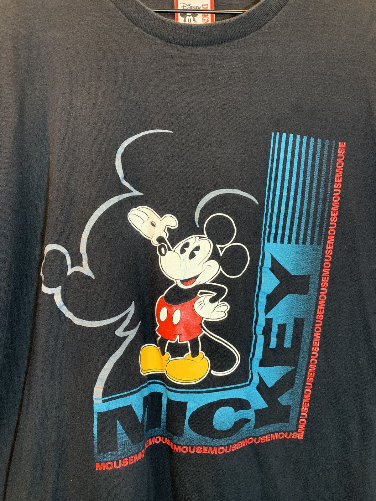 Disney *RARE* Vintage 80’s Mickey Mouse Disney Single Stitch Shirt Size US XL / EU 56 / 4 - 2 Thumbnail