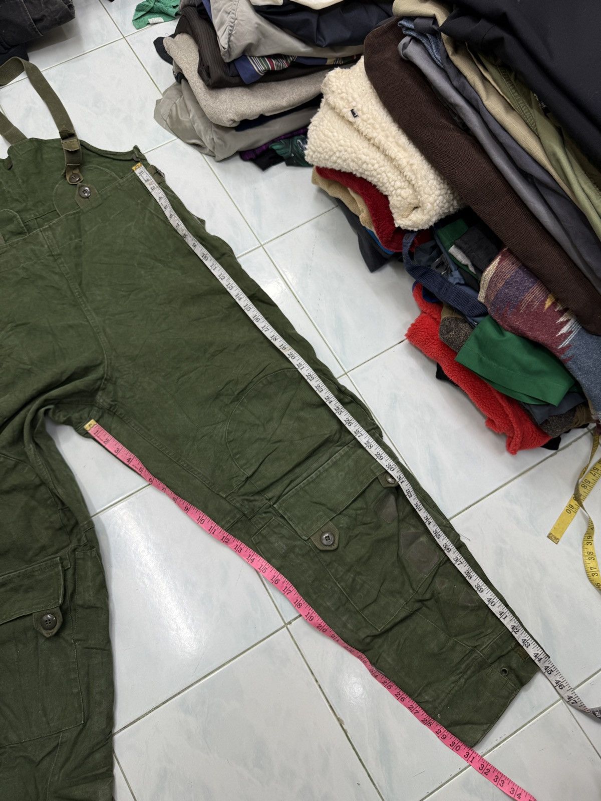 Vintage 🔥🔥🔥ARCHIVE VINTAGE SWEDISH ARMY C48 OVERALL Size US 38 / EU 54 - 15 Thumbnail