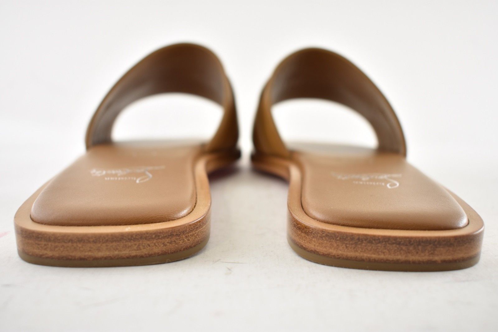 Christian Louboutin Chambelimule Donna Flat Tera Brown Leather Slide Sandal 36 Size US 6 / IT 36 - 15 Thumbnail