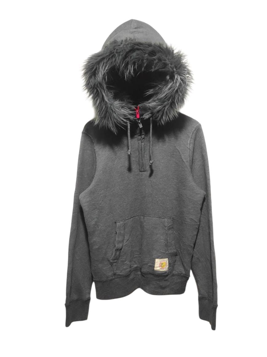 Hollister Hollister Half zip fur hoodie LGB style Size US M / EU 48-50 / 2 - 1 Thumbnail