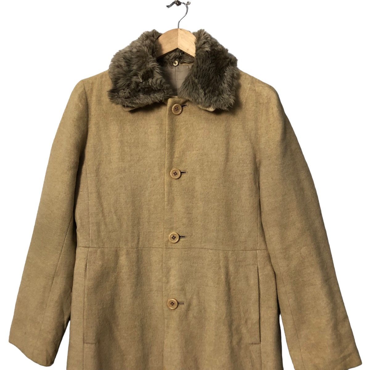 Japanese Brand × Y's × Yohji Yamamoto Vintage Ined By Yohji Yamamoto Button Ups Long Coat Size US S / EU 44-46 / 1 - 4 Thumbnail