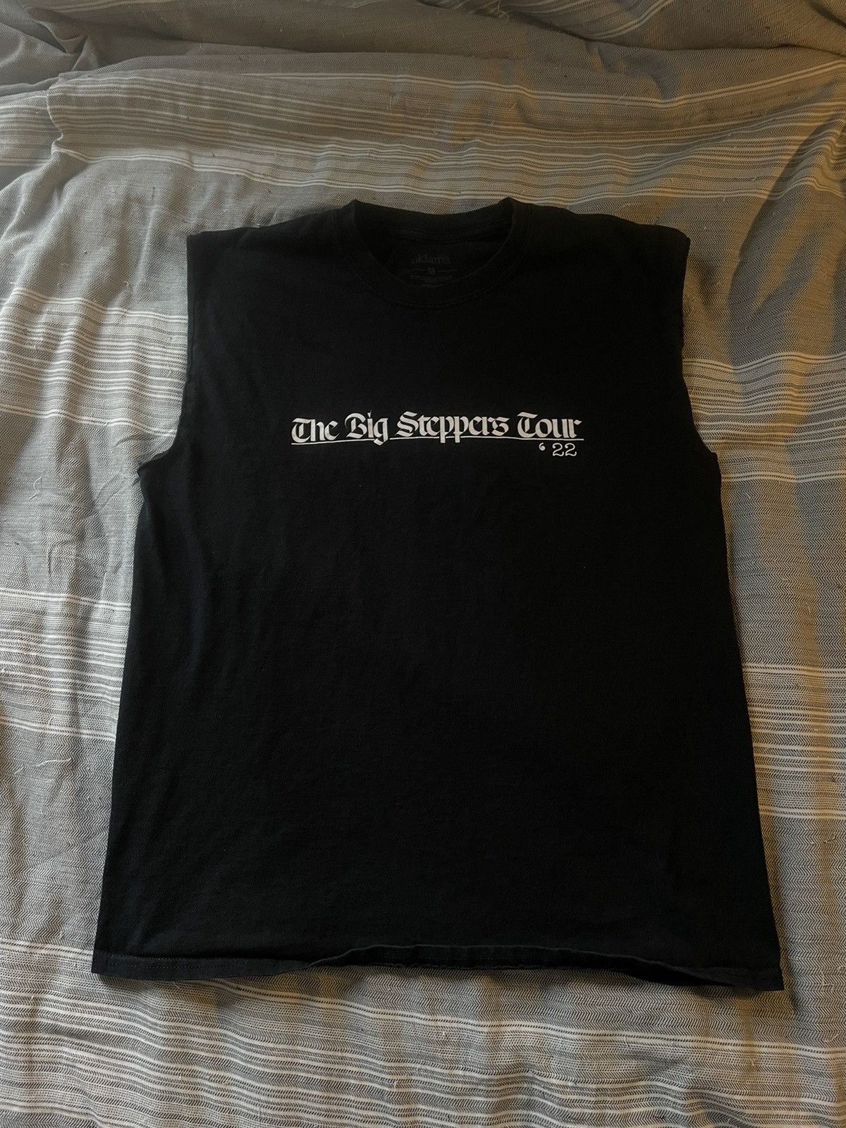 Authentic Kendrick Lamar Big Steppers Tour Shirt Sleeveless